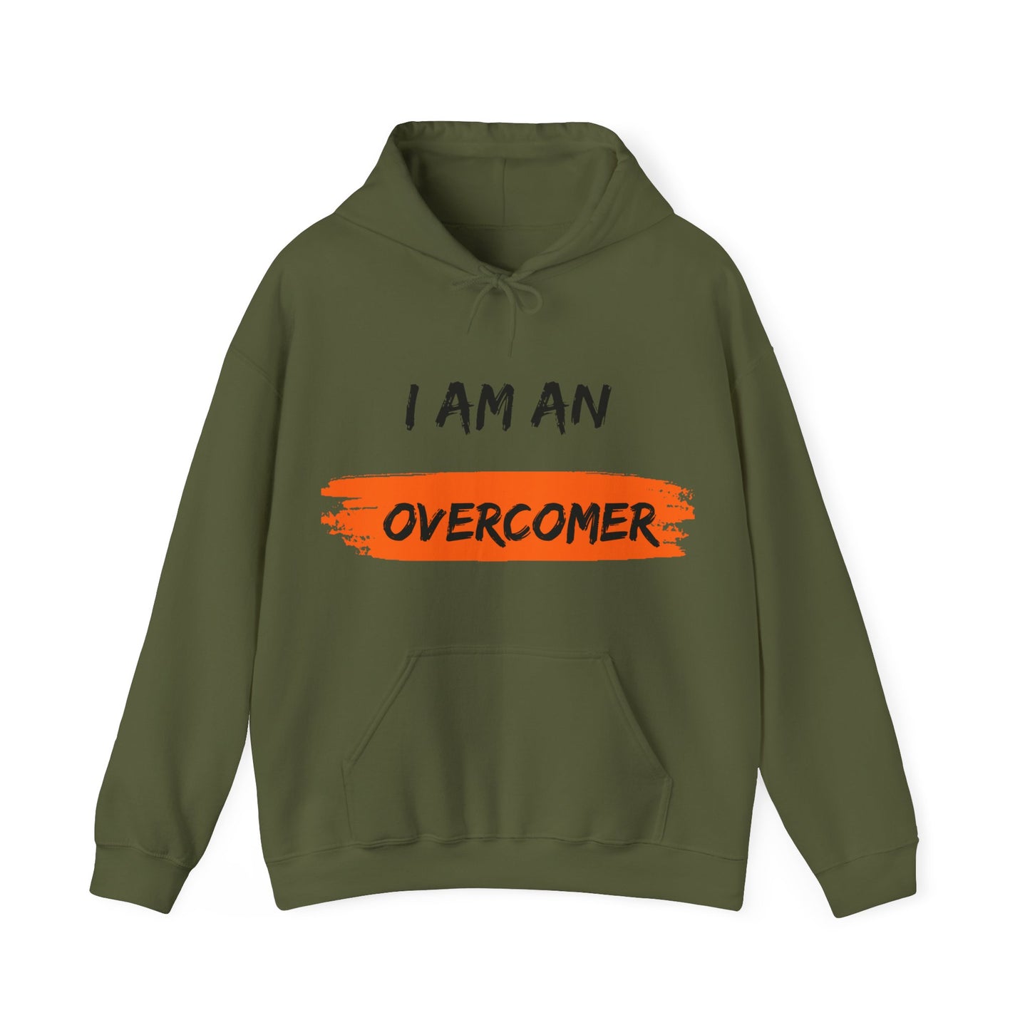Unisex Hooded Sweatshirt - I am an overcomer