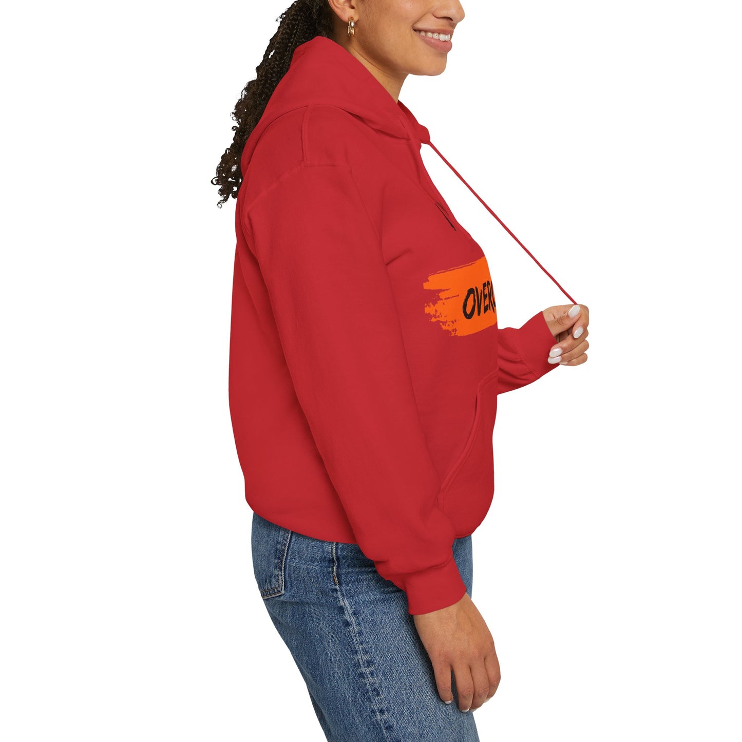 Unisex Hooded Sweatshirt - I am an overcomer