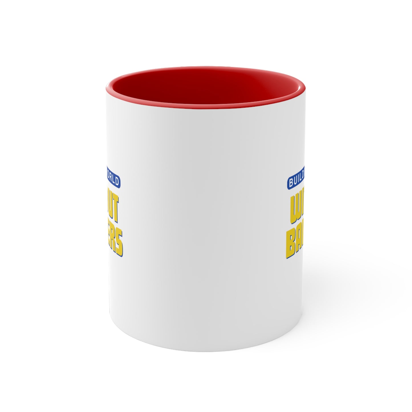 Accent Coffee Mug - Building a World Without Barriers