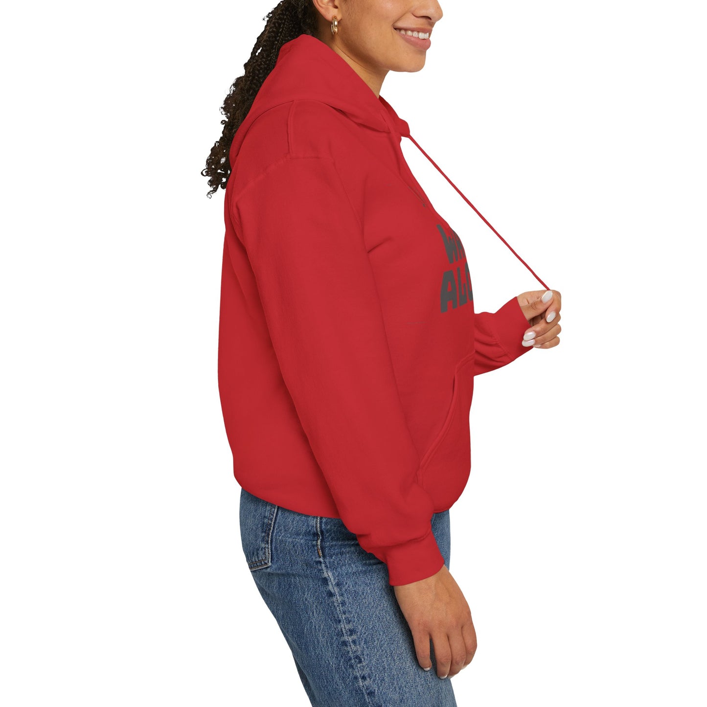 Unisex Hooded Sweatshirt - I will never walk alone