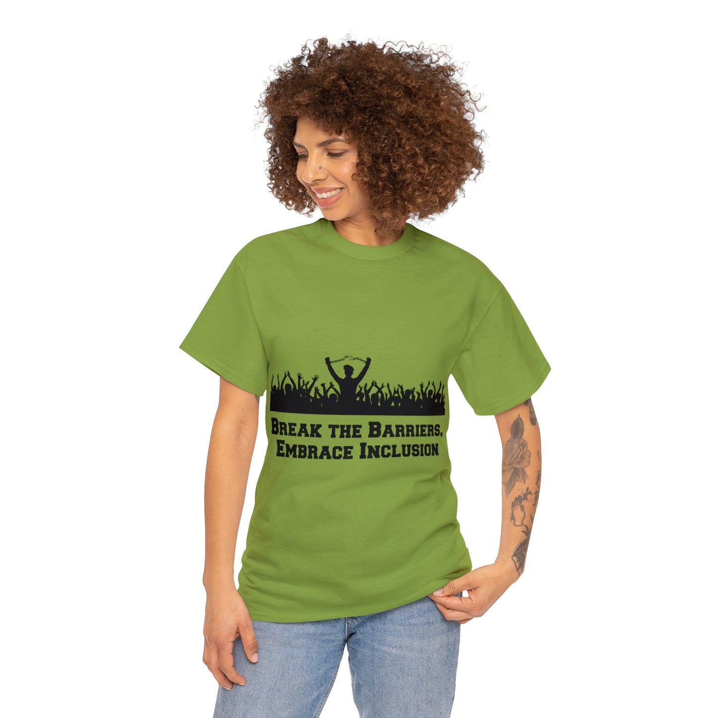 Unisex T-Shirt - Break the Barriers, Embrace Inclusion