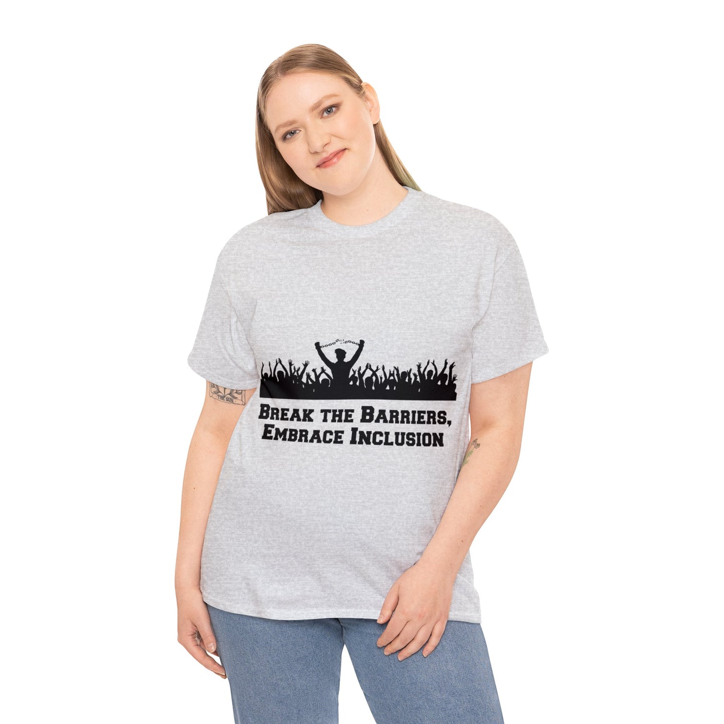 Unisex T-Shirt - Break the Barriers, Embrace Inclusion