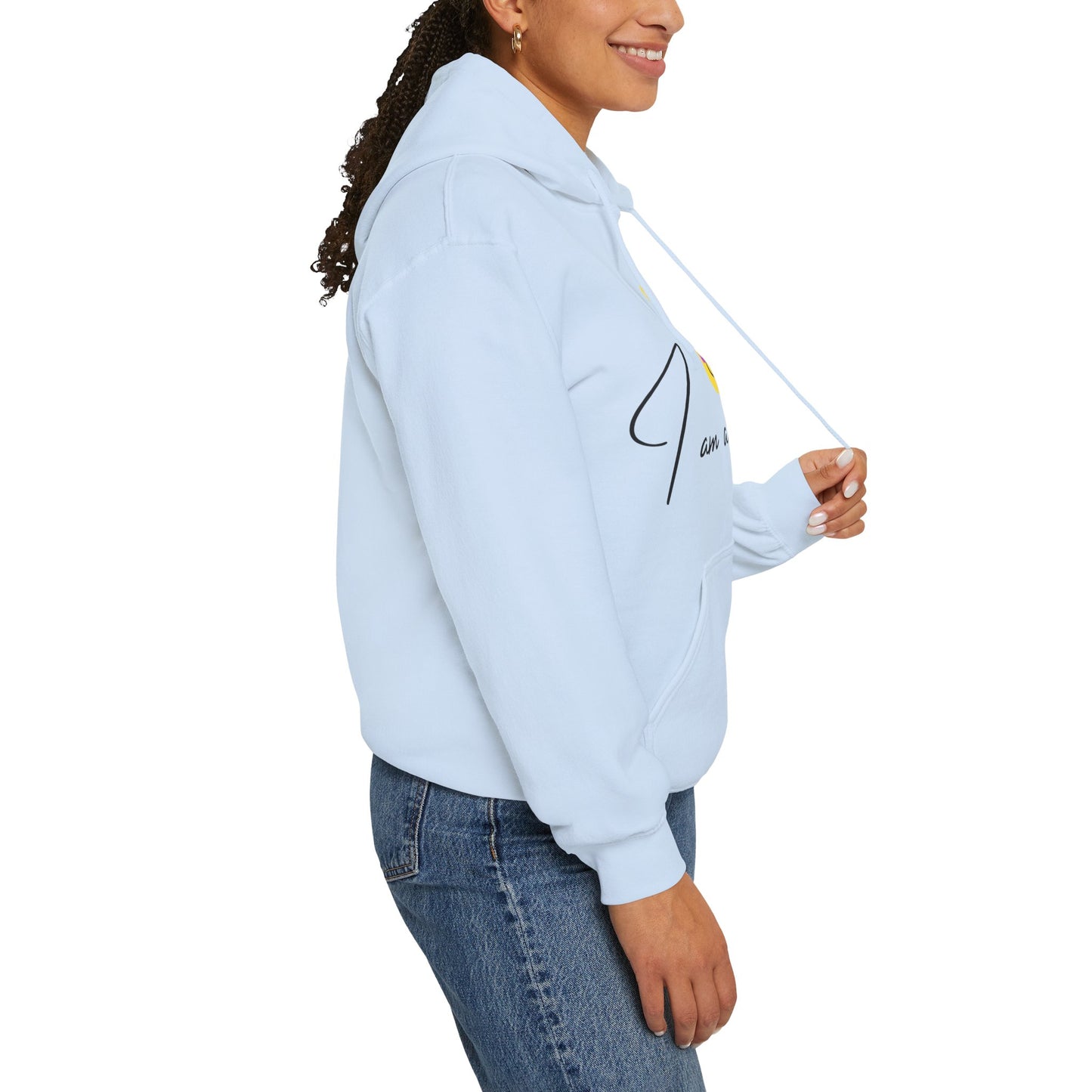 Unisex Hooded Sweatshirt - I am a miracle