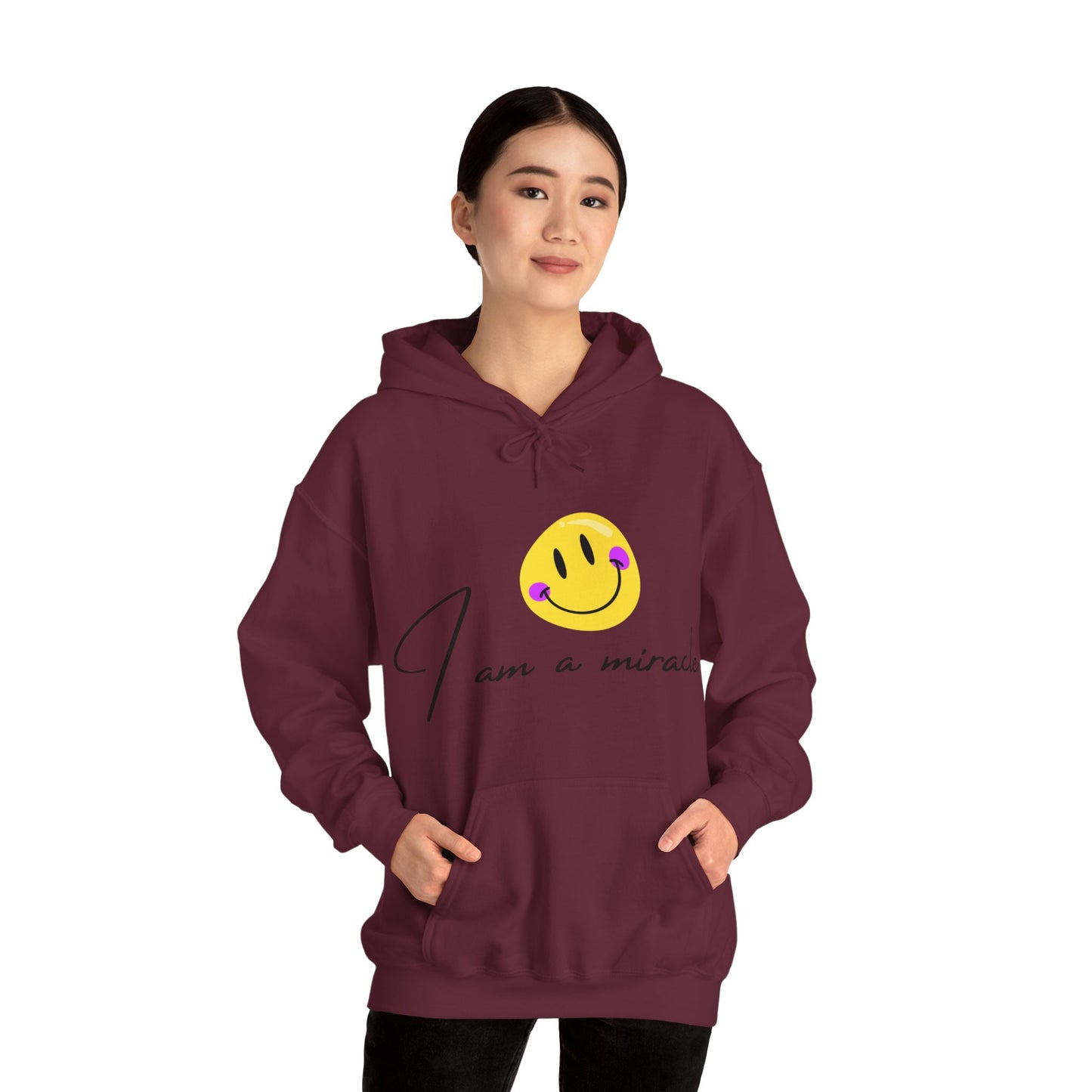 Unisex Hooded Sweatshirt - I am a miracle
