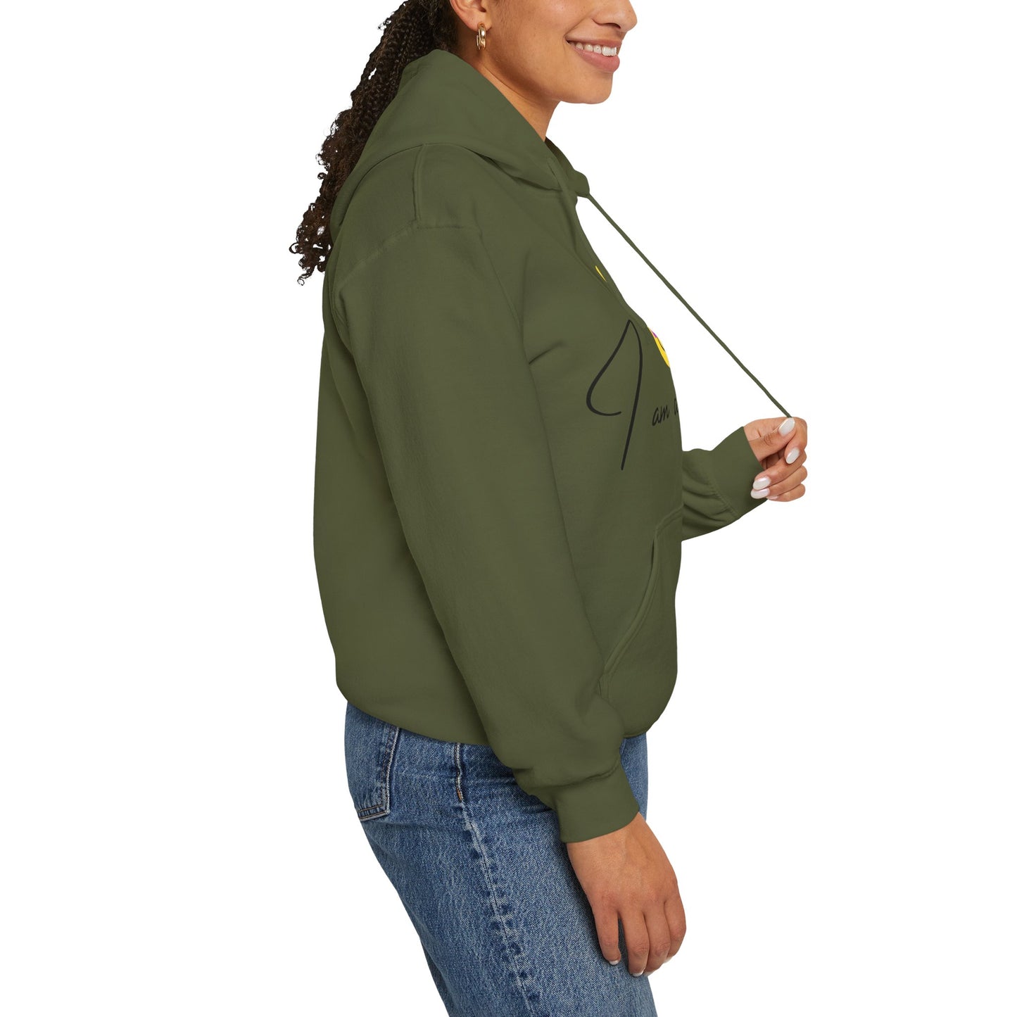 Unisex Hooded Sweatshirt - I am a miracle