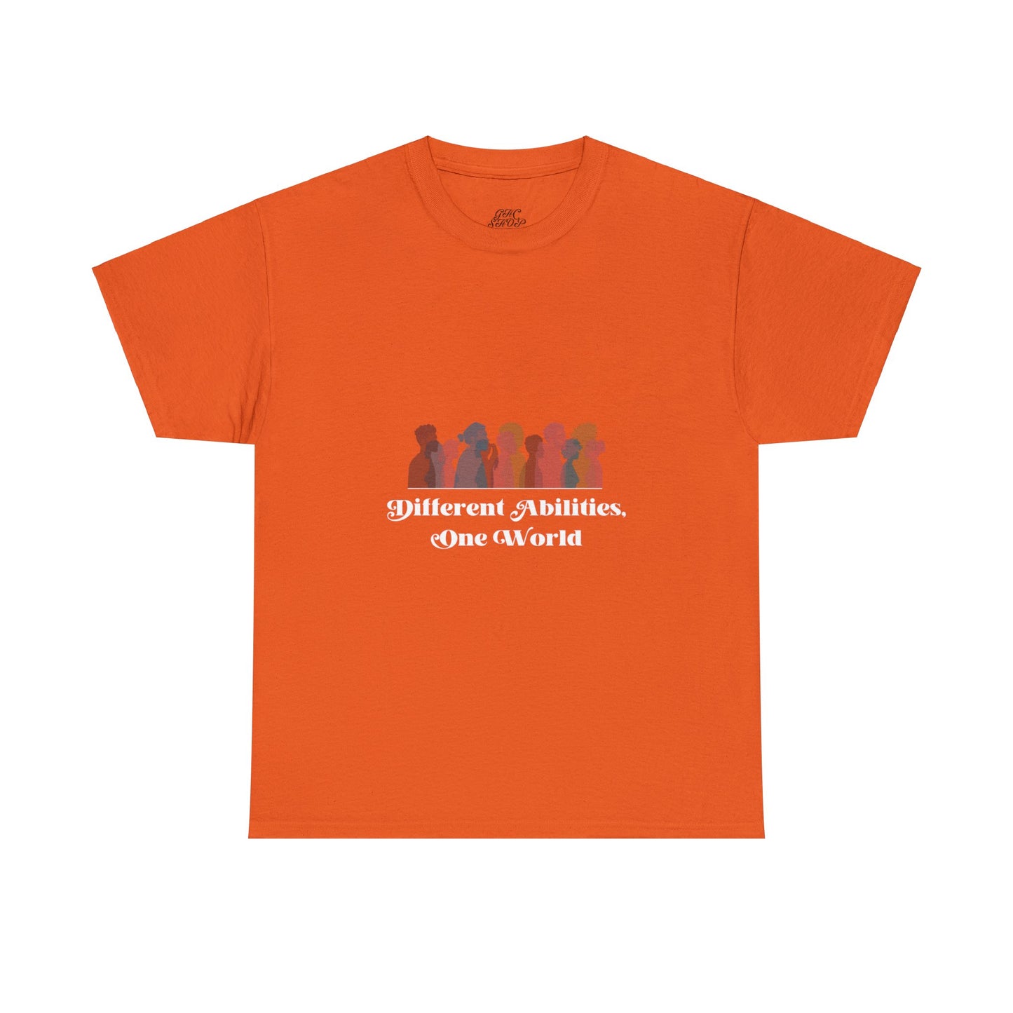 Unisex T-Shirt - Different Abilities, One World