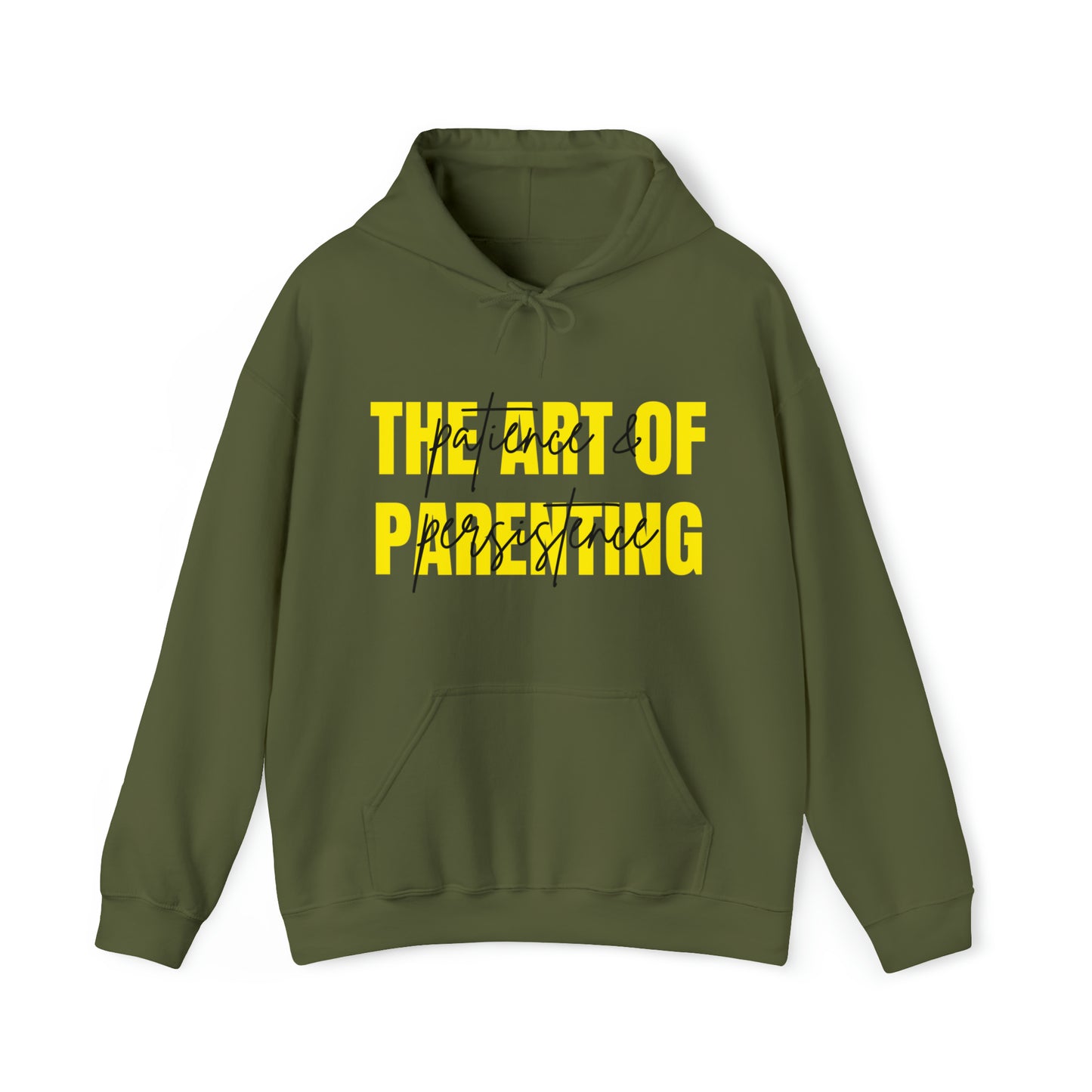 Unisex Hooded Sweatshirt - The Art of Parenting: Patience and Persistence