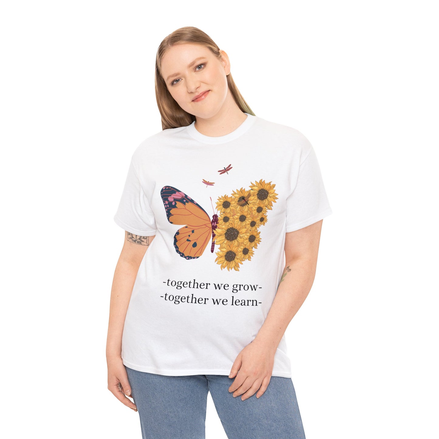 Unisex T-Shirt - Together We Grow, Together We Learn