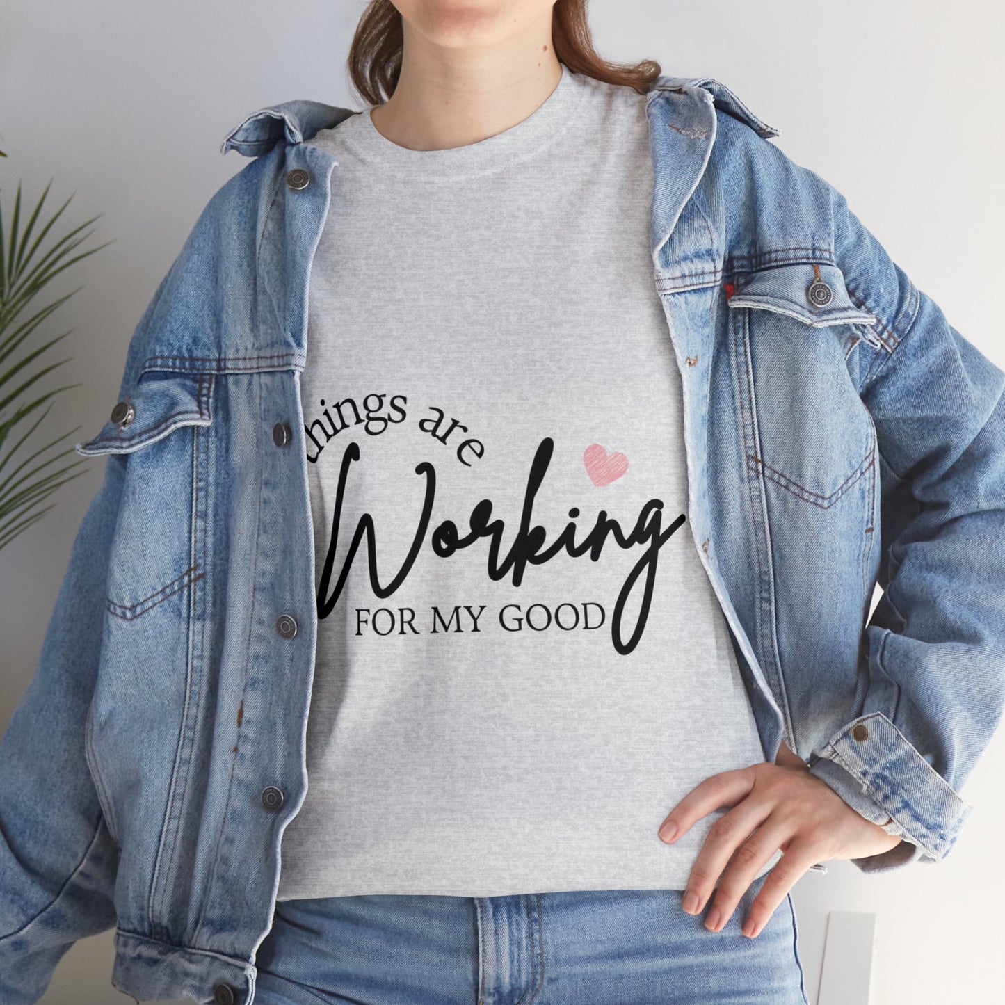 Unisex Heavy Cotton Tee - All things are working for my good