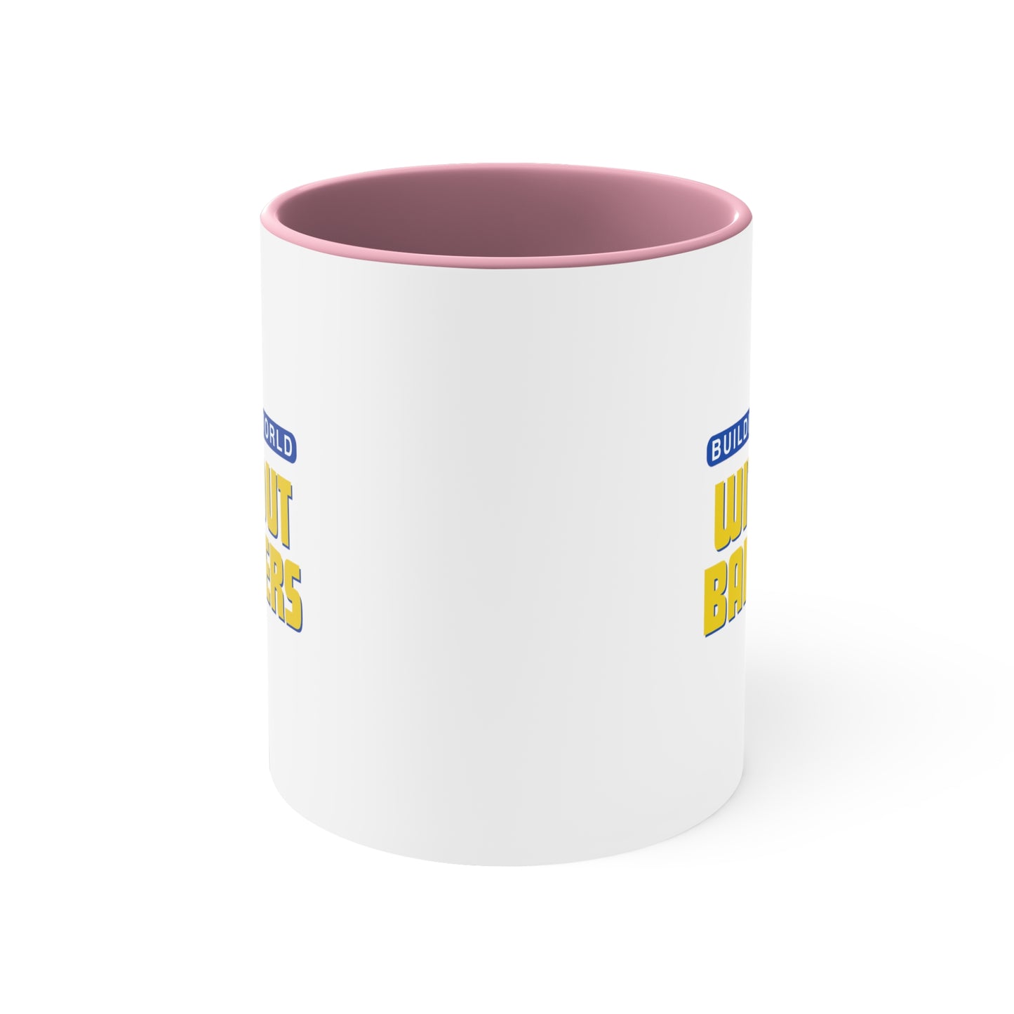 Accent Coffee Mug - Building a World Without Barriers