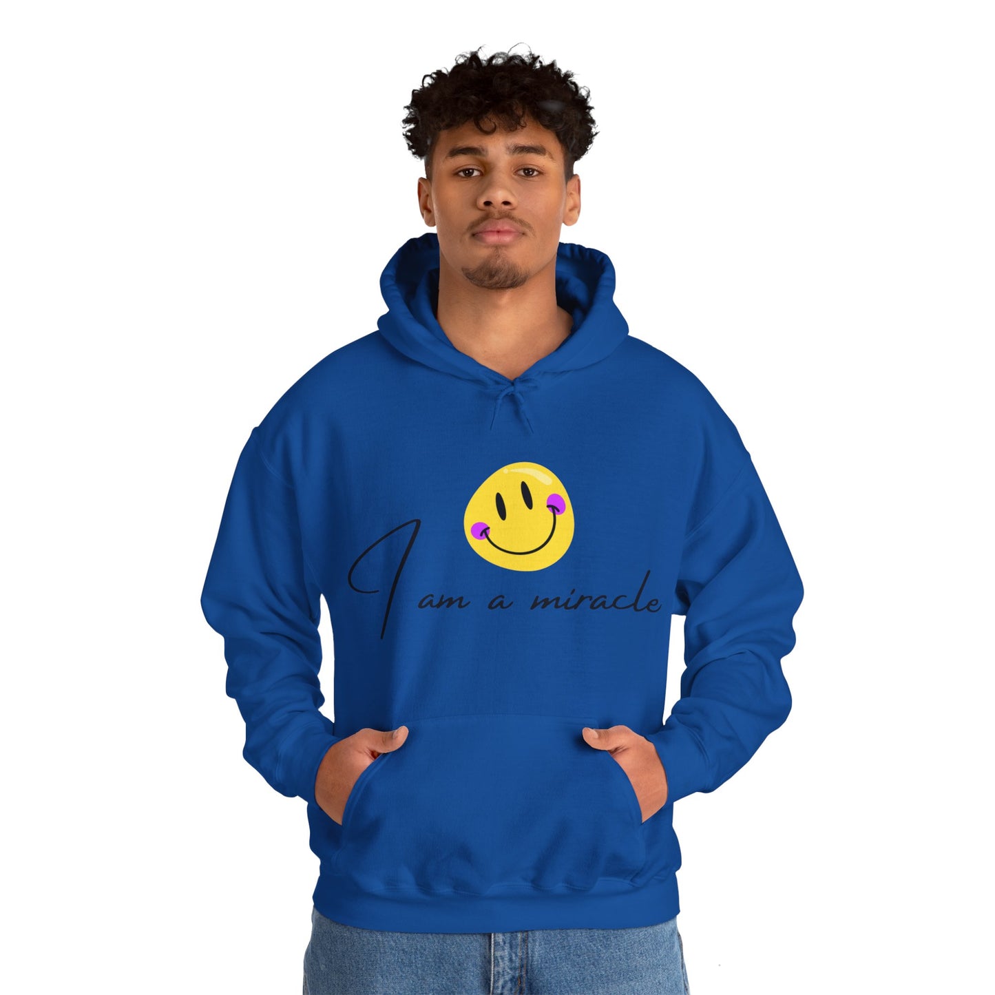 Unisex Hooded Sweatshirt - I am a miracle