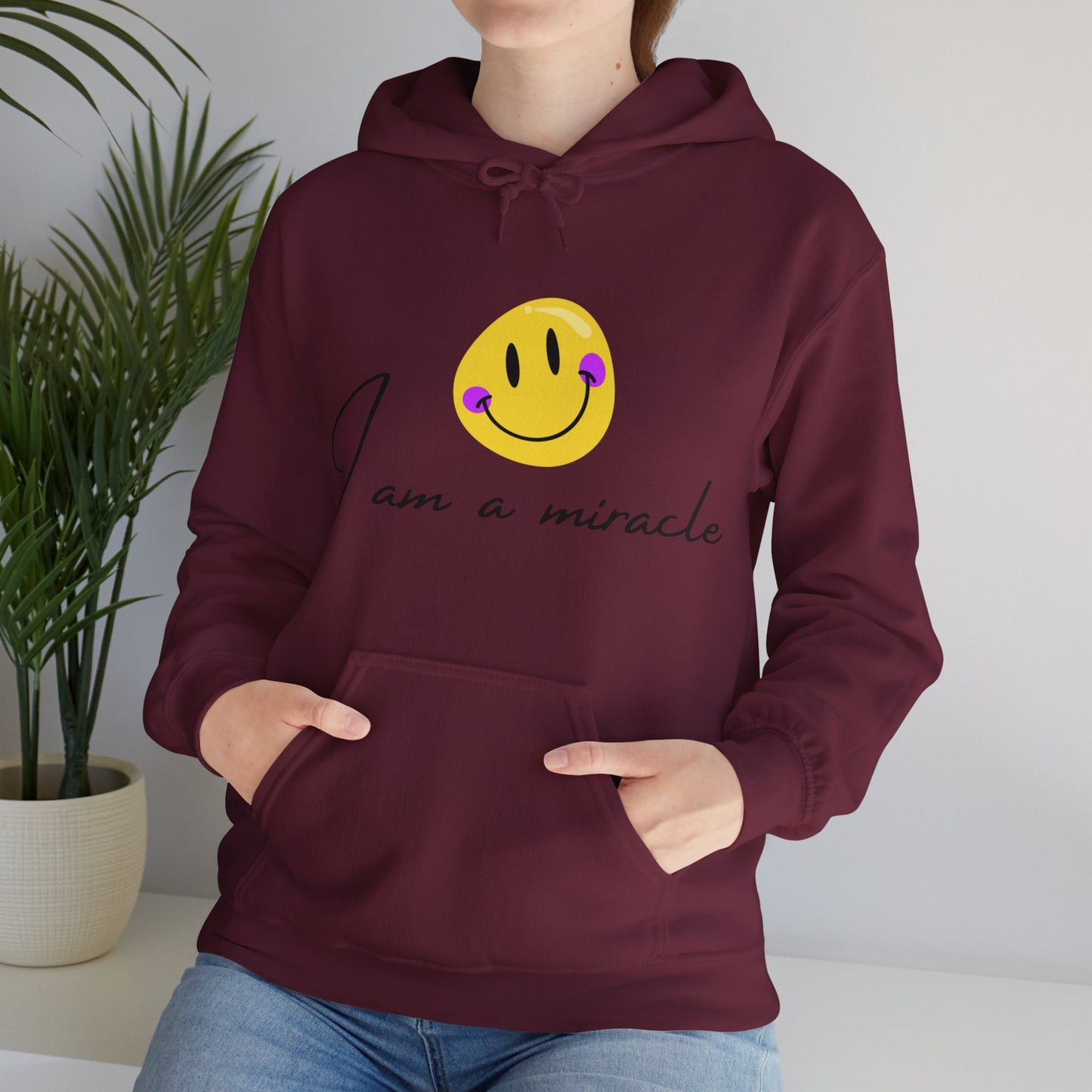 Unisex Hooded Sweatshirt - I am a miracle