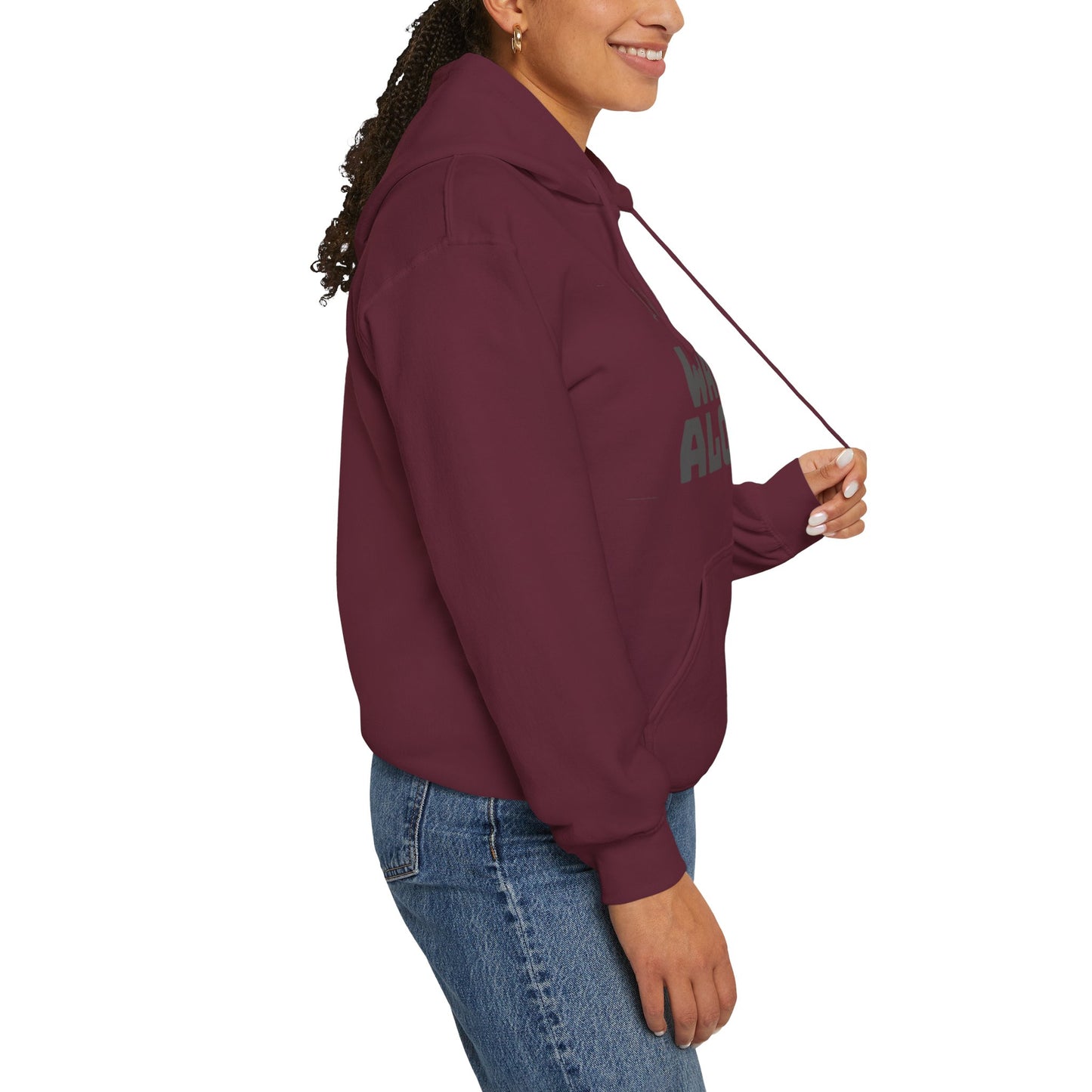 Unisex Hooded Sweatshirt - I will never walk alone