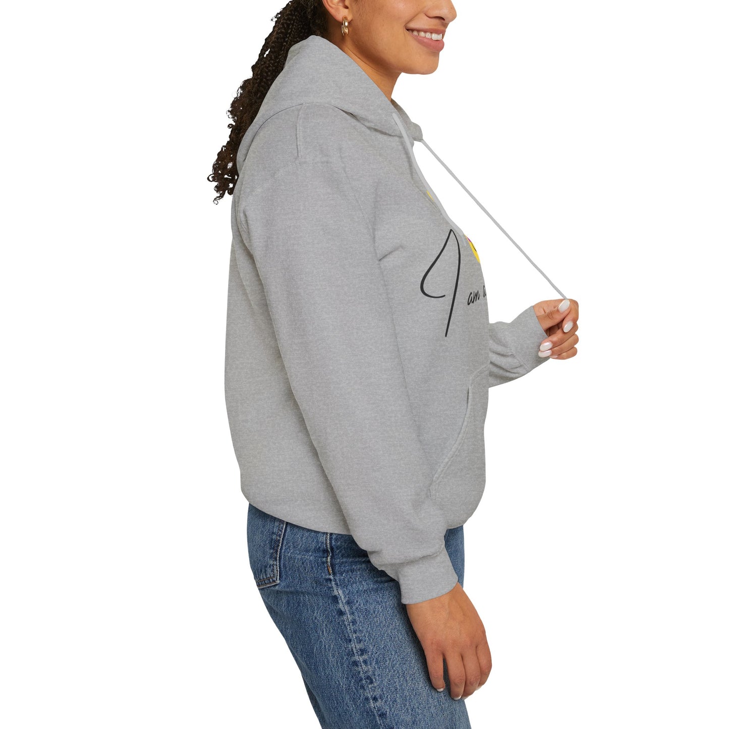 Unisex Hooded Sweatshirt - I am a miracle