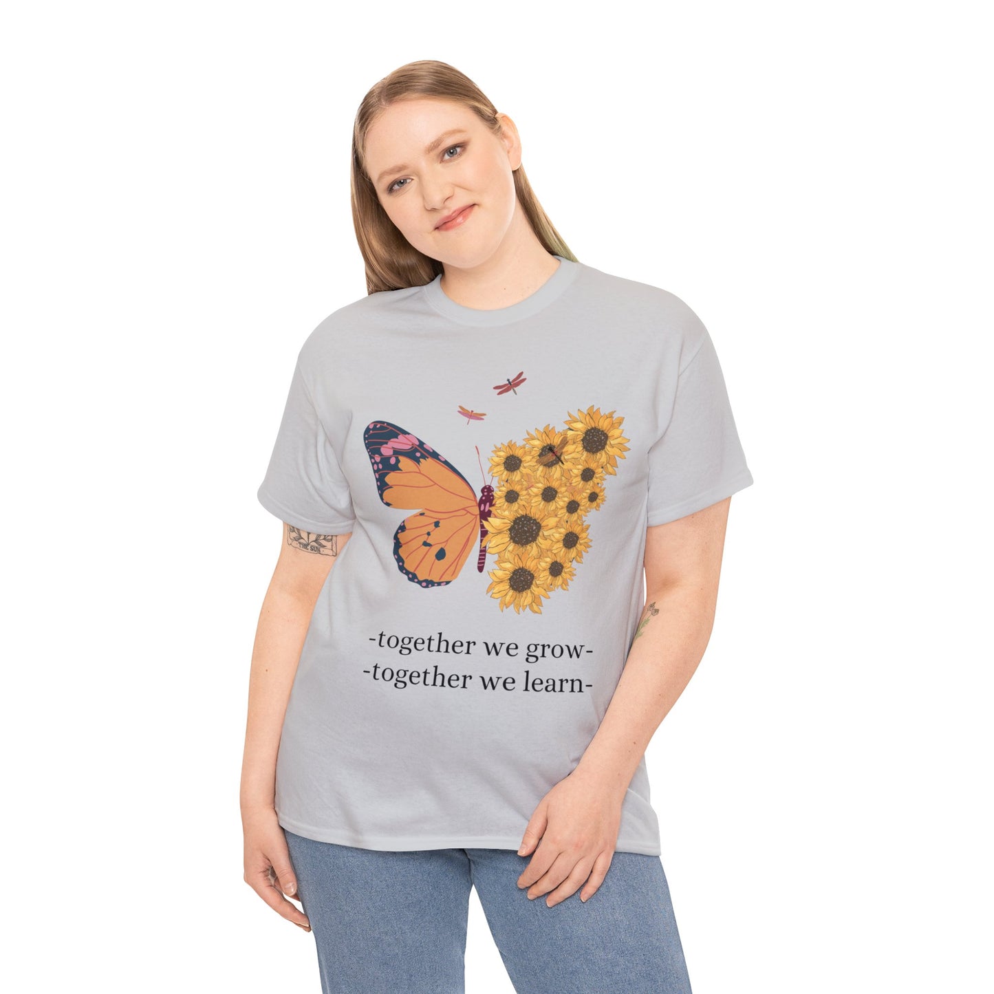 Unisex T-Shirt - Together We Grow, Together We Learn