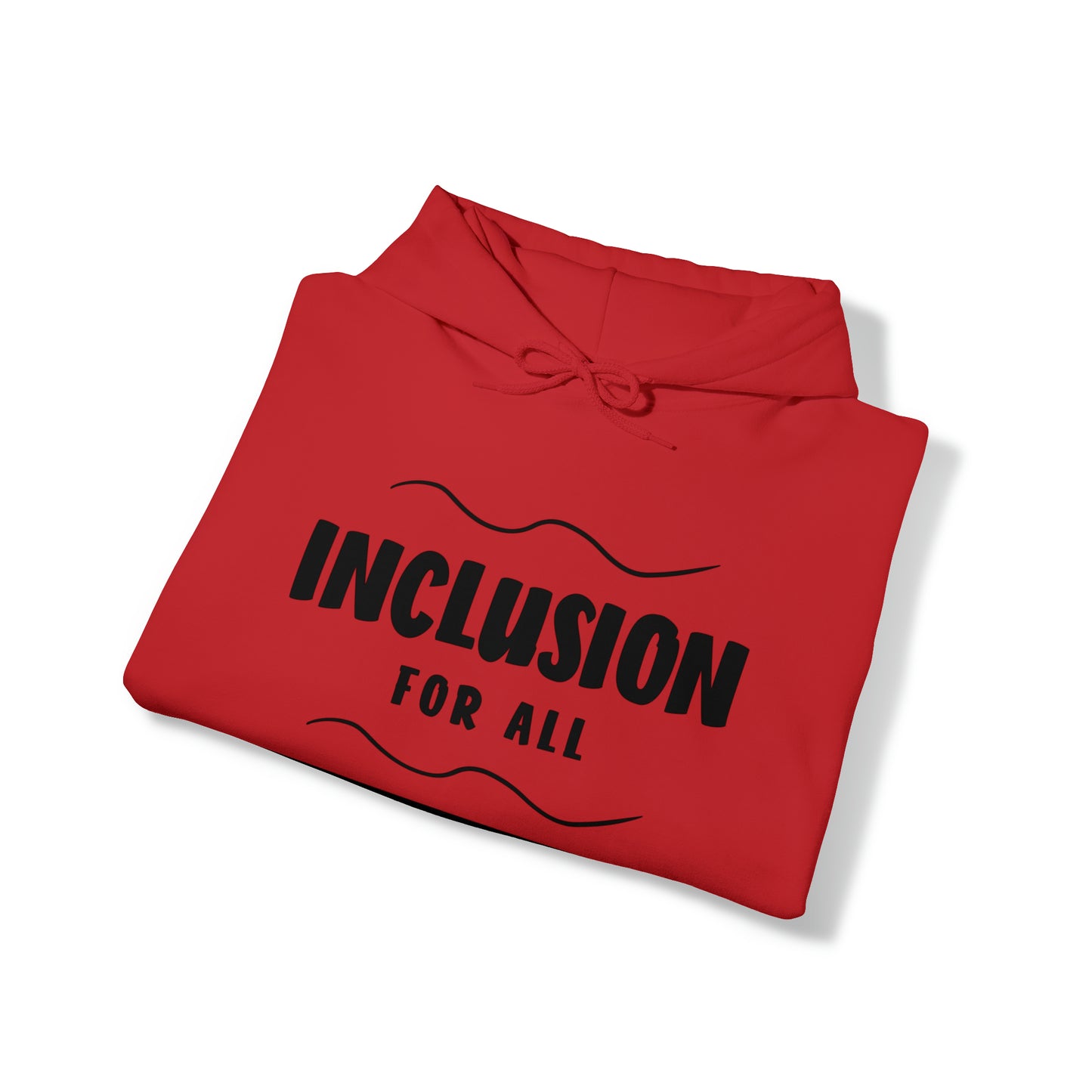 Unisex Hooded Sweatshirt - Inclusion for All, Regardless of Ability