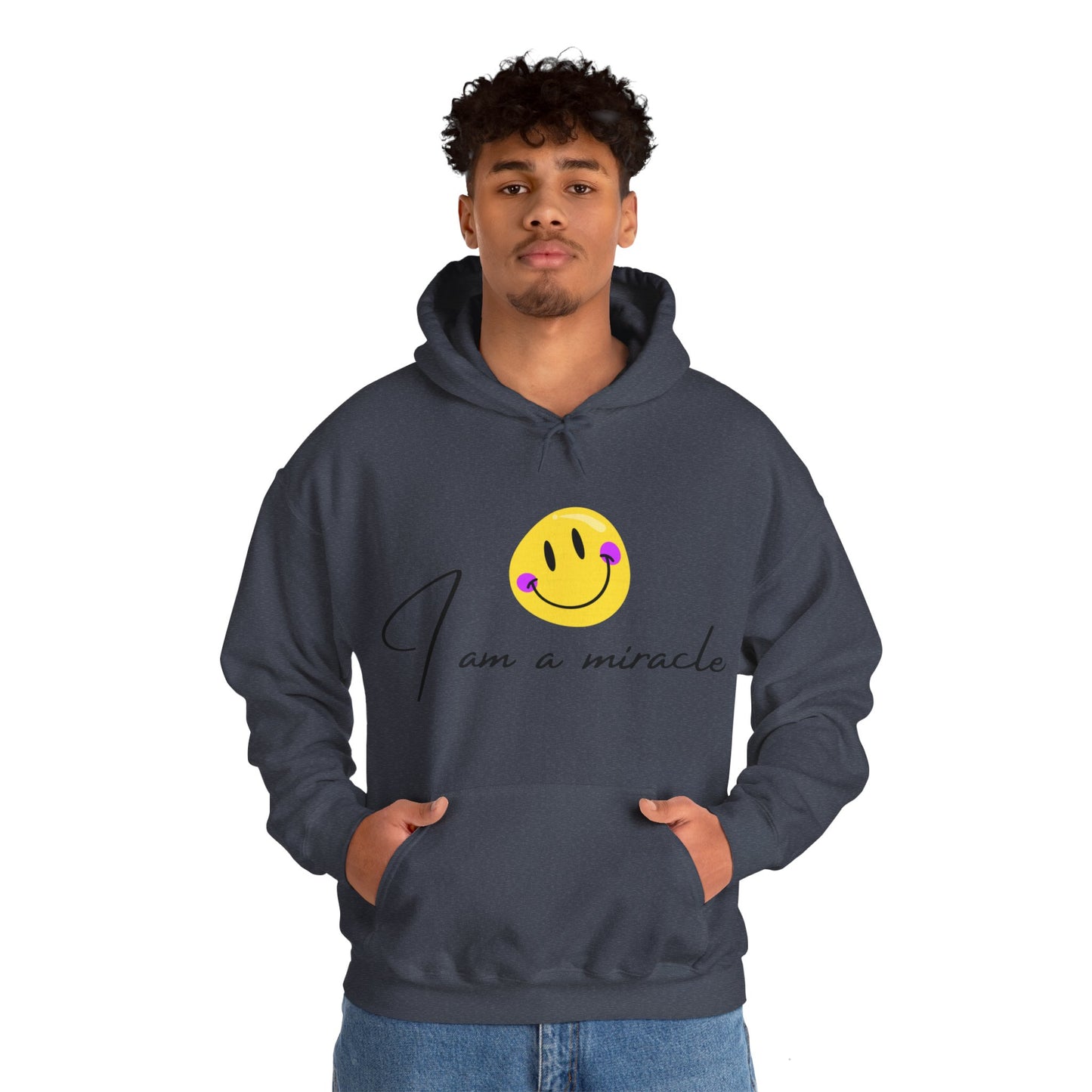 Unisex Hooded Sweatshirt - I am a miracle