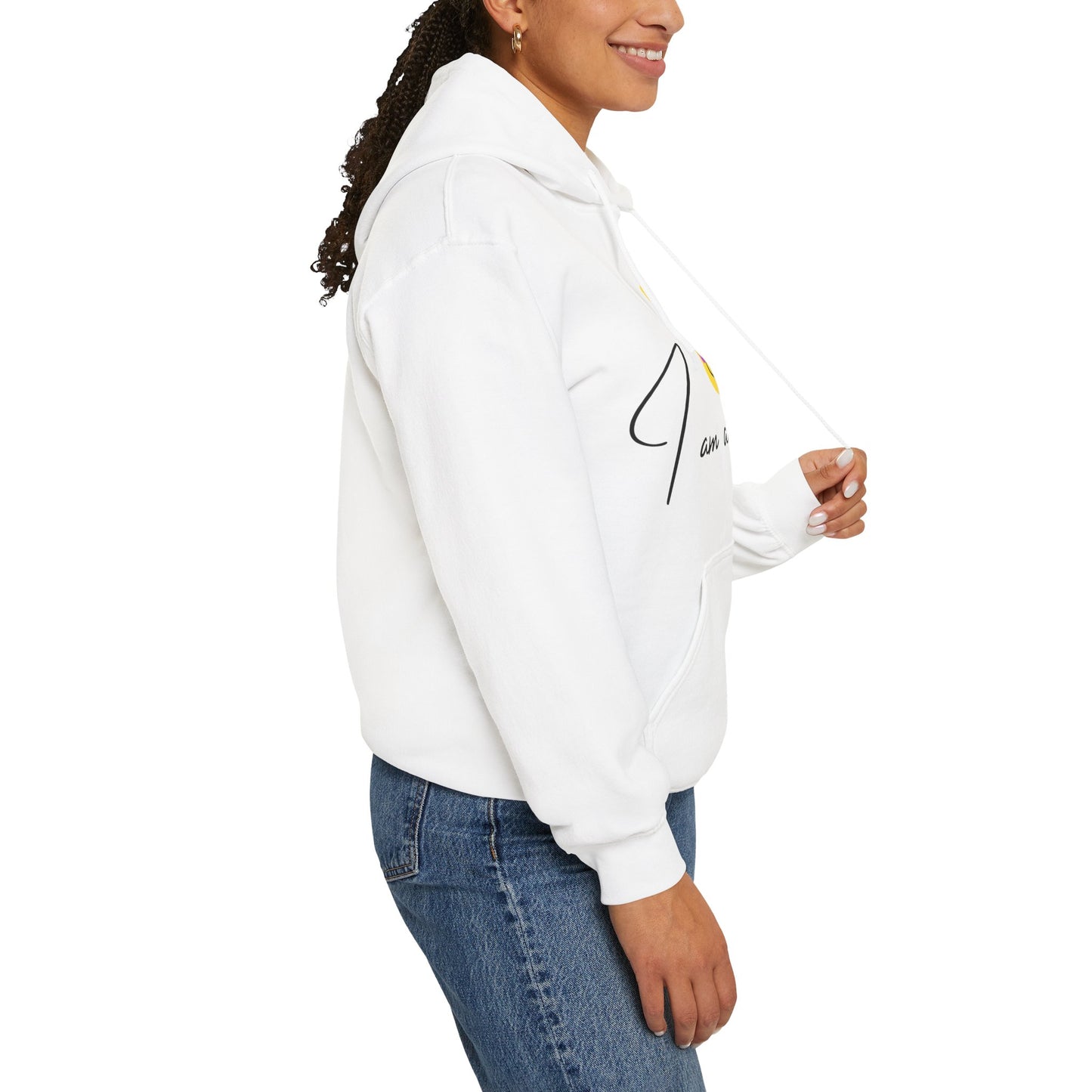 Unisex Hooded Sweatshirt - I am a miracle