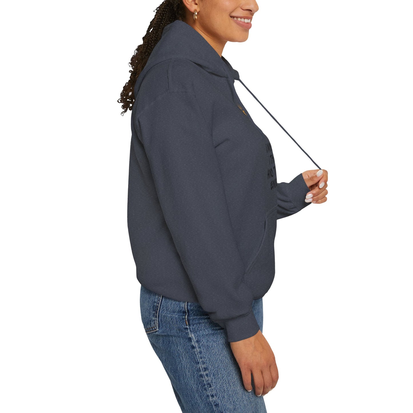 Unisex Hooded Sweatshirt - I woke up. I tried. And that’s enough