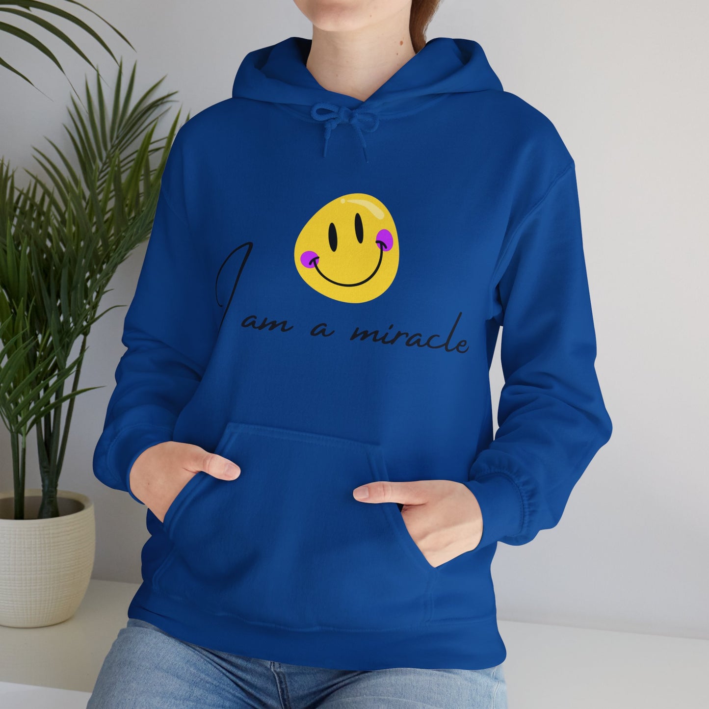 Unisex Hooded Sweatshirt - I am a miracle