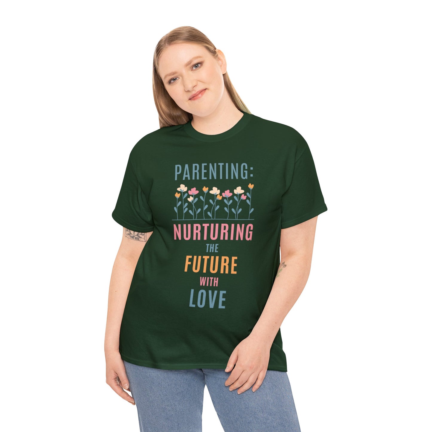 Unisex T-Shirt - "Parenting: Nurturing the Future with Love"