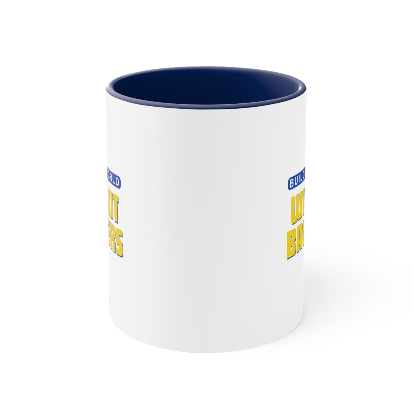 Accent Coffee Mug - Building a World Without Barriers
