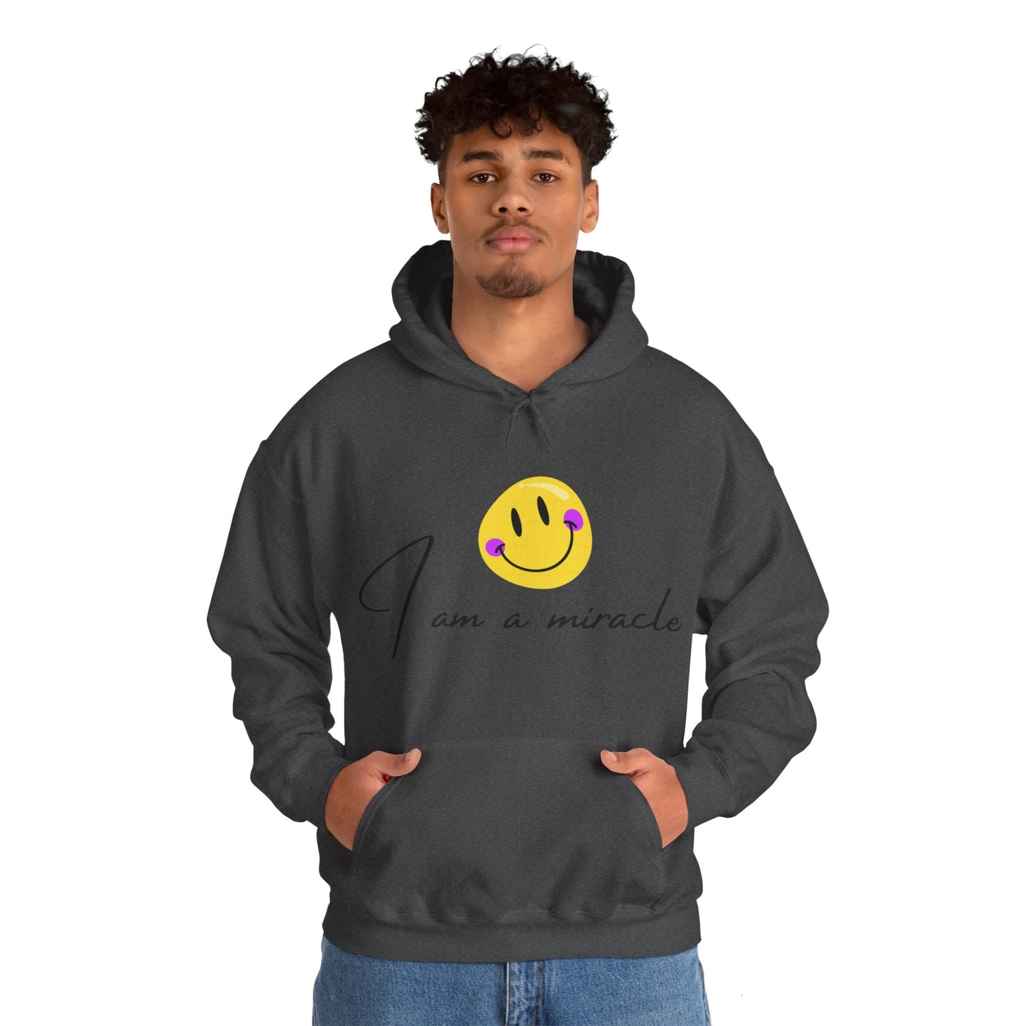Unisex Hooded Sweatshirt - I am a miracle