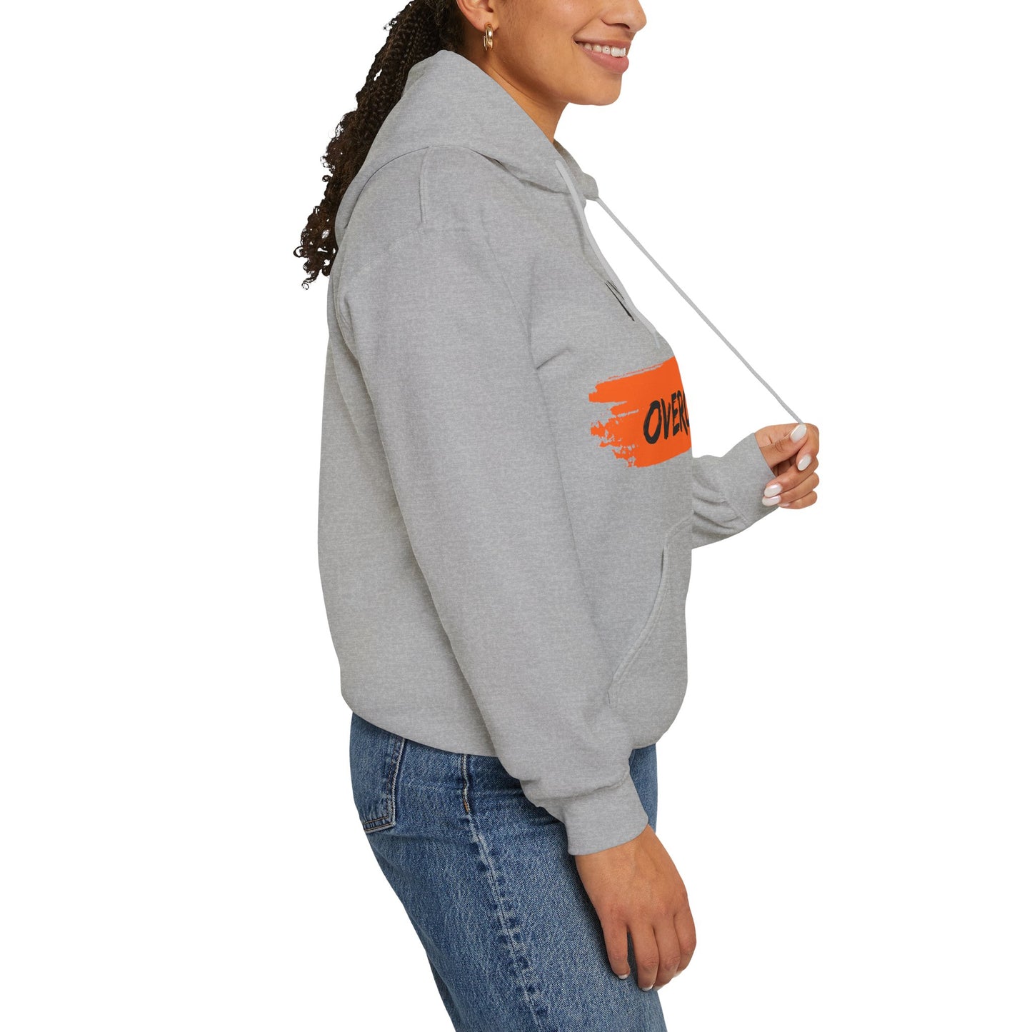 Unisex Hooded Sweatshirt - I am an overcomer