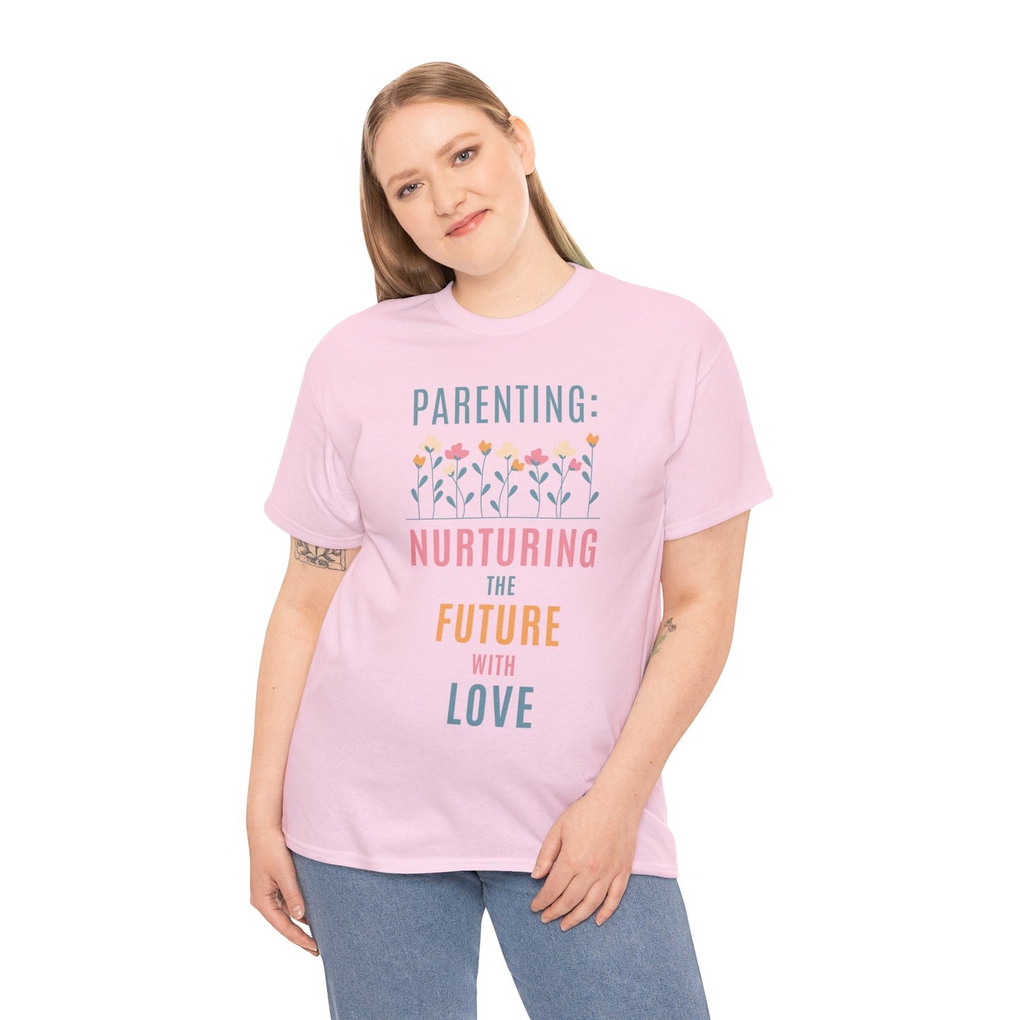 Unisex T-Shirt - "Parenting: Nurturing the Future with Love"