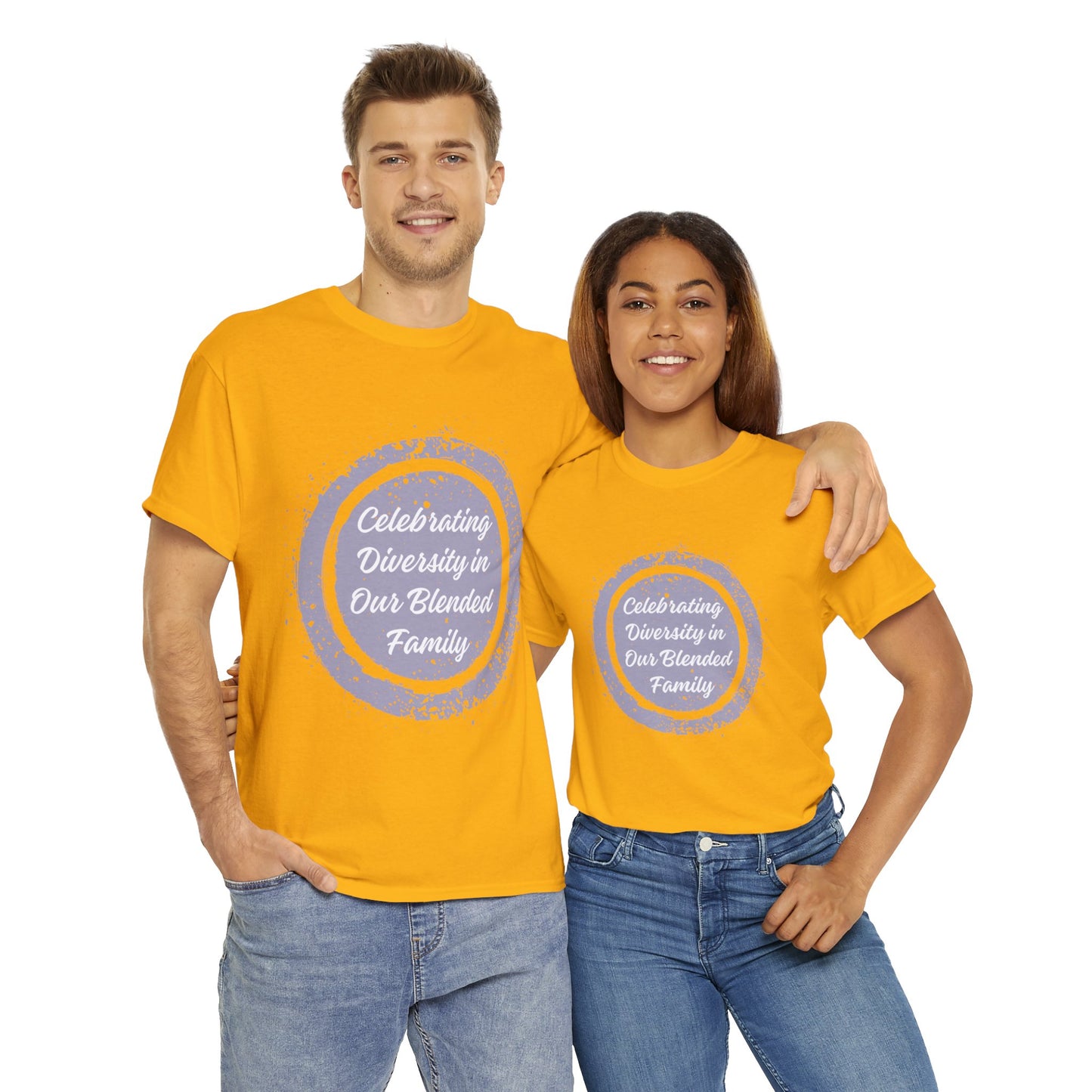 Unisex T-Shirt - Celebrating Diversity in Our Blended Family