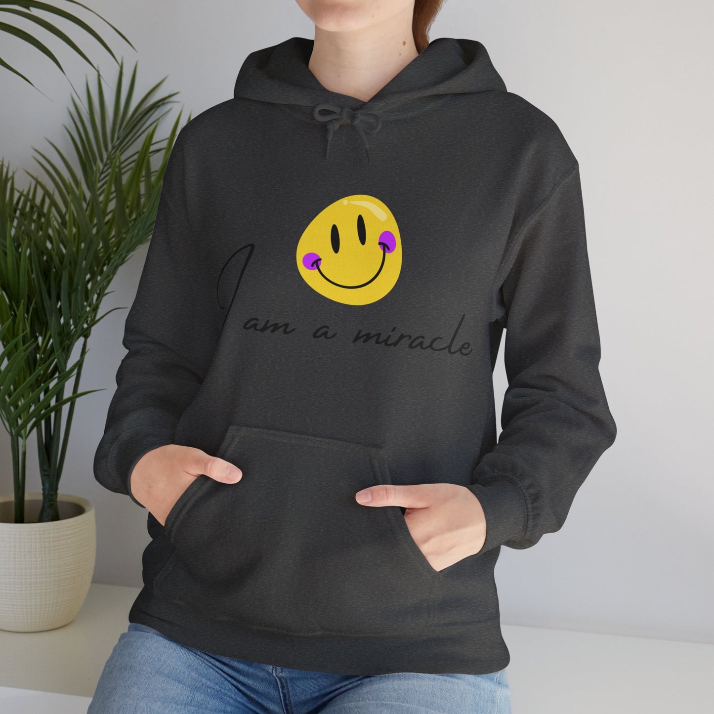 Unisex Hooded Sweatshirt - I am a miracle
