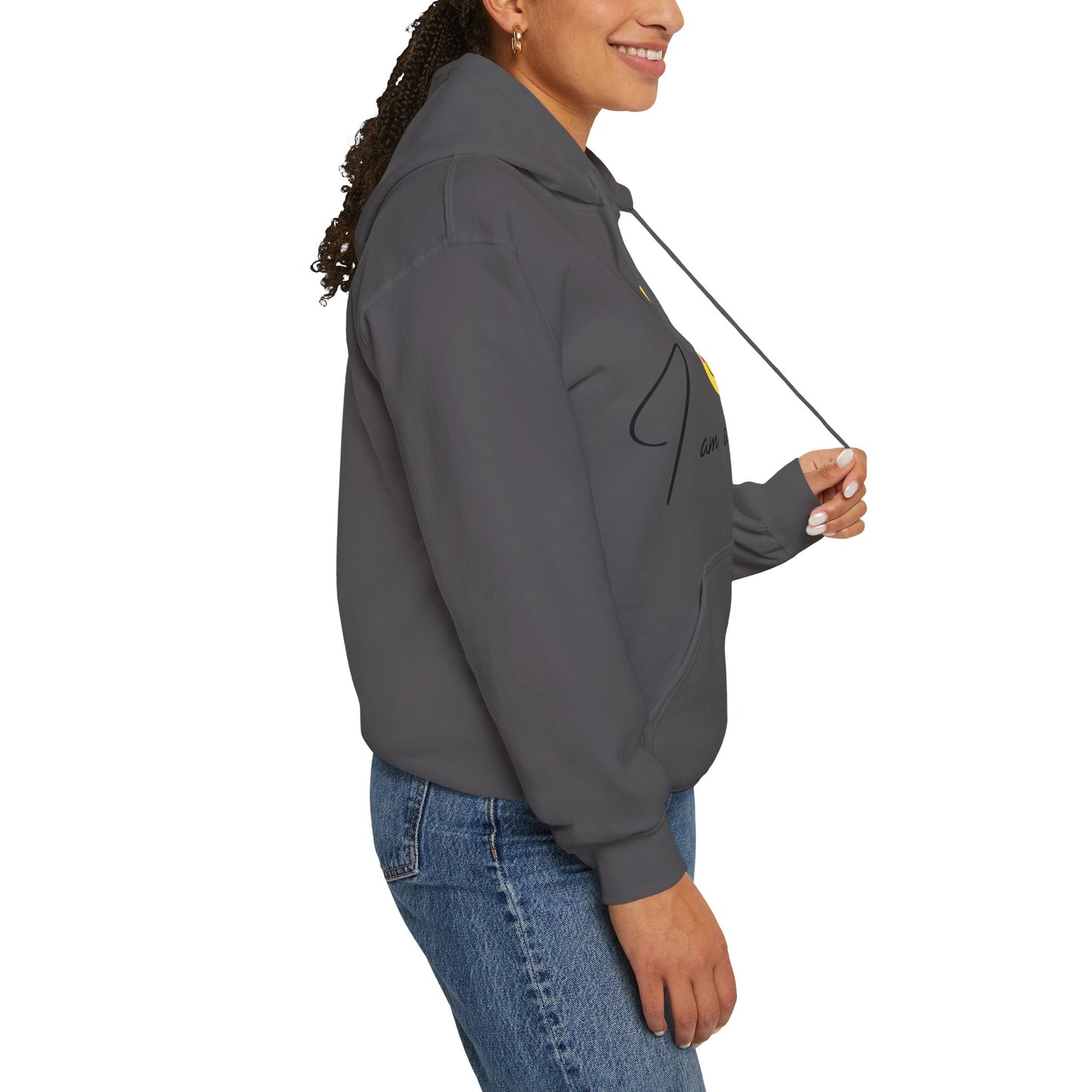 Unisex Hooded Sweatshirt - I am a miracle