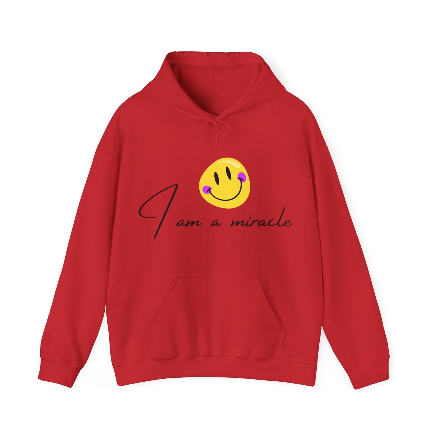 Unisex Hooded Sweatshirt - I am a miracle