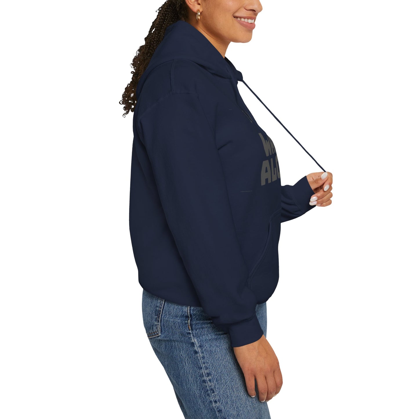 Unisex Hooded Sweatshirt - I will never walk alone