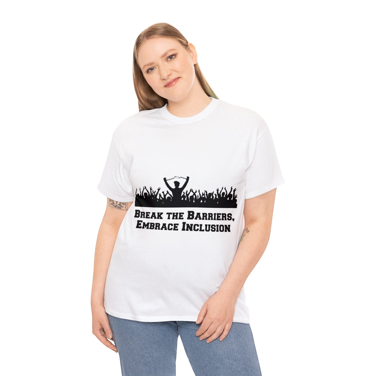 Unisex T-Shirt - Break the Barriers, Embrace Inclusion