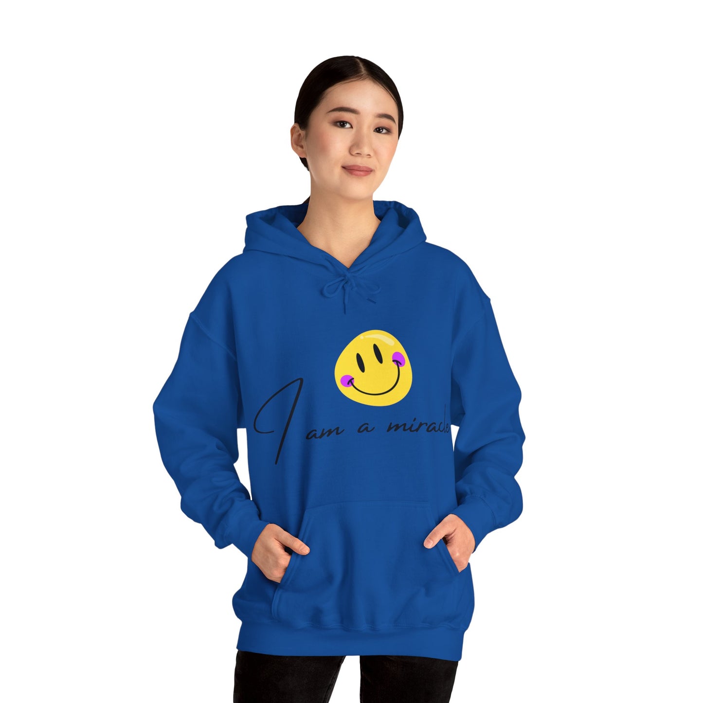 Unisex Hooded Sweatshirt - I am a miracle