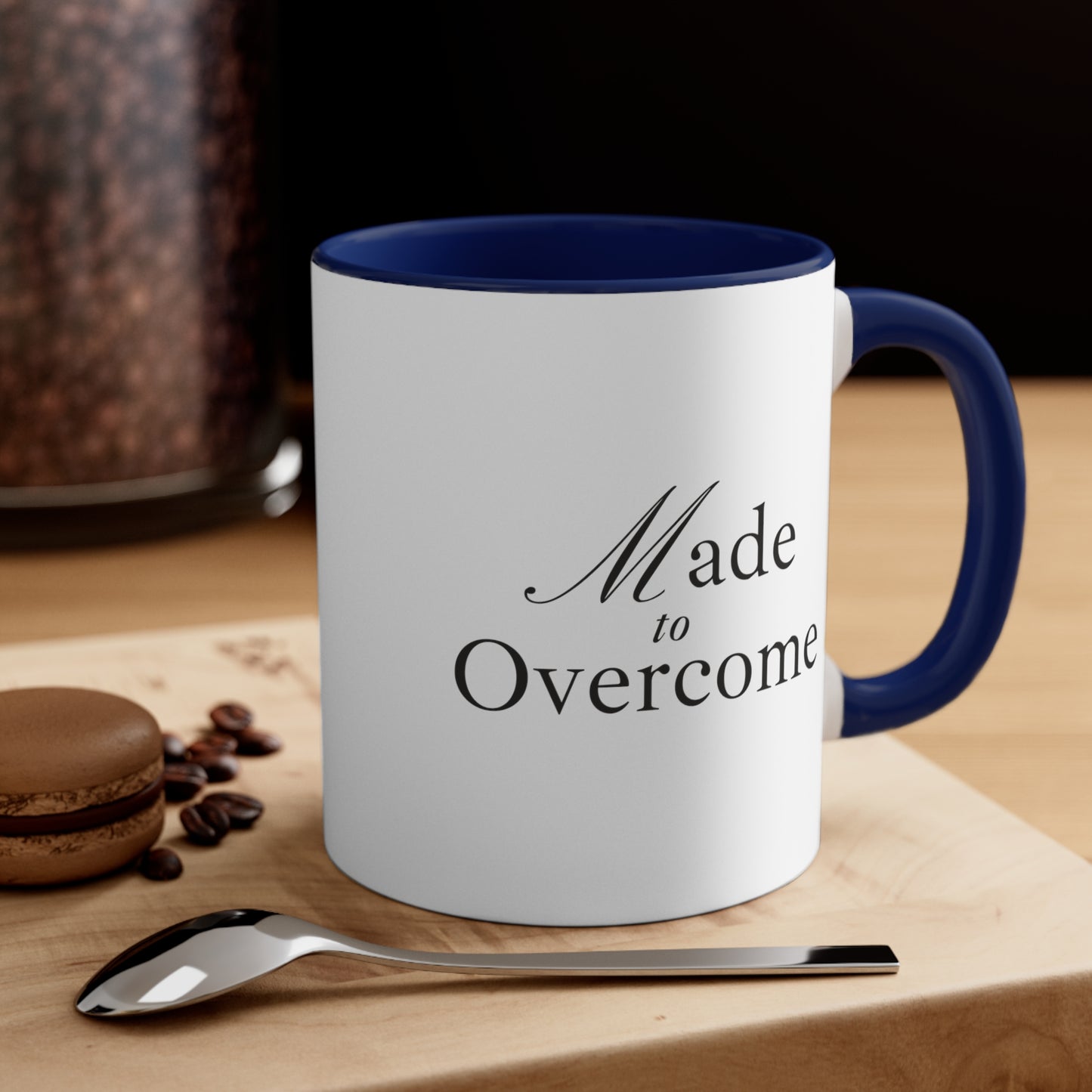 Accent Coffee Mug - Made to overcome