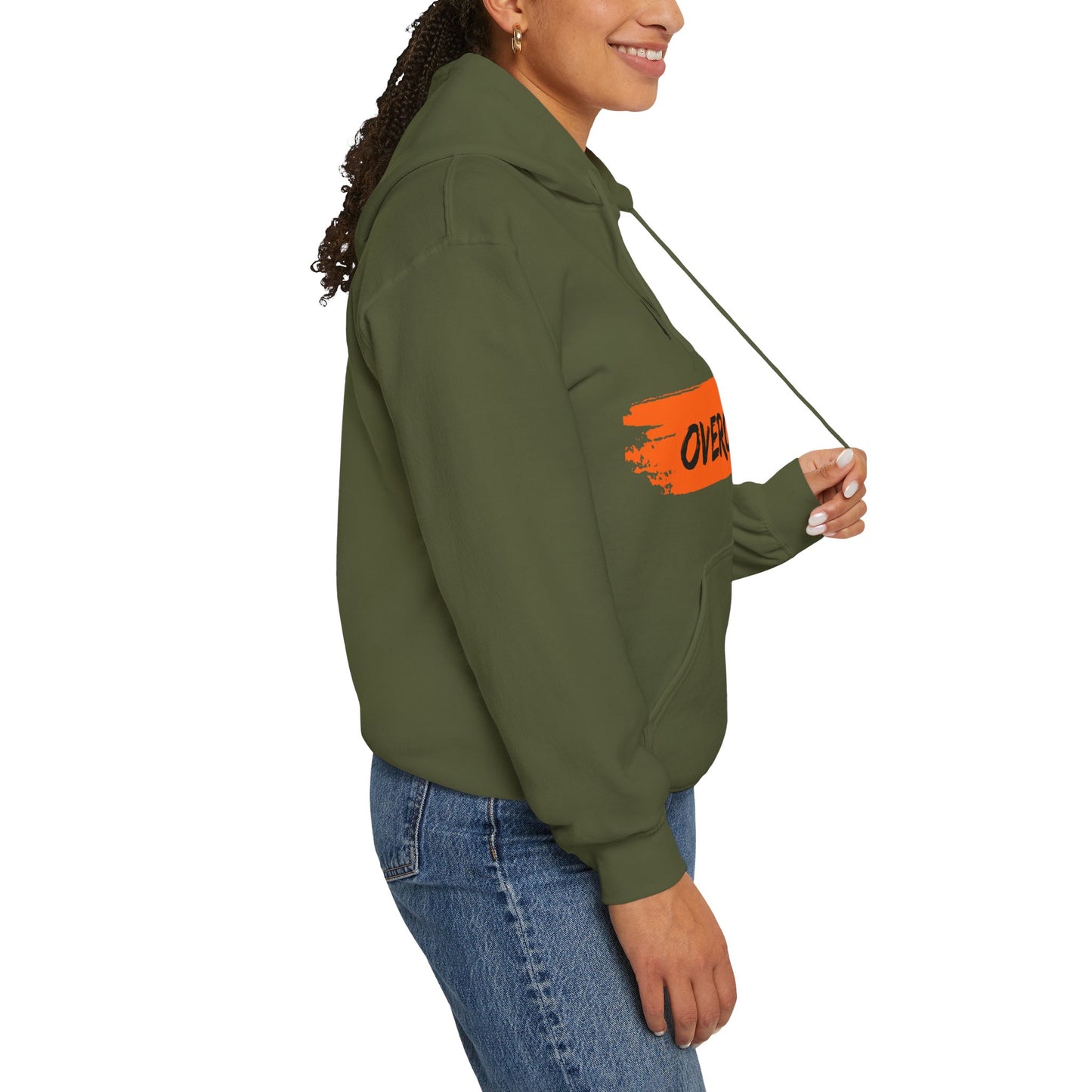 Unisex Hooded Sweatshirt - I am an overcomer