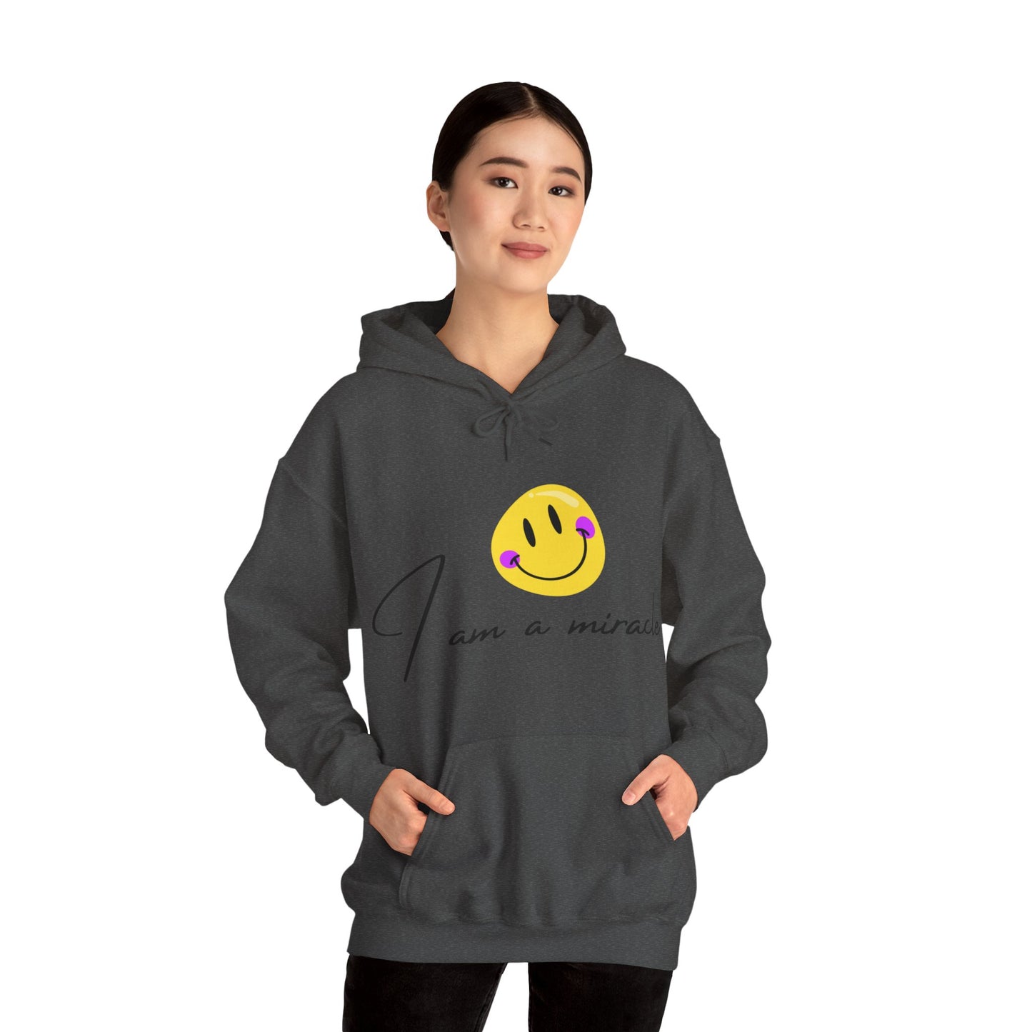 Unisex Hooded Sweatshirt - I am a miracle
