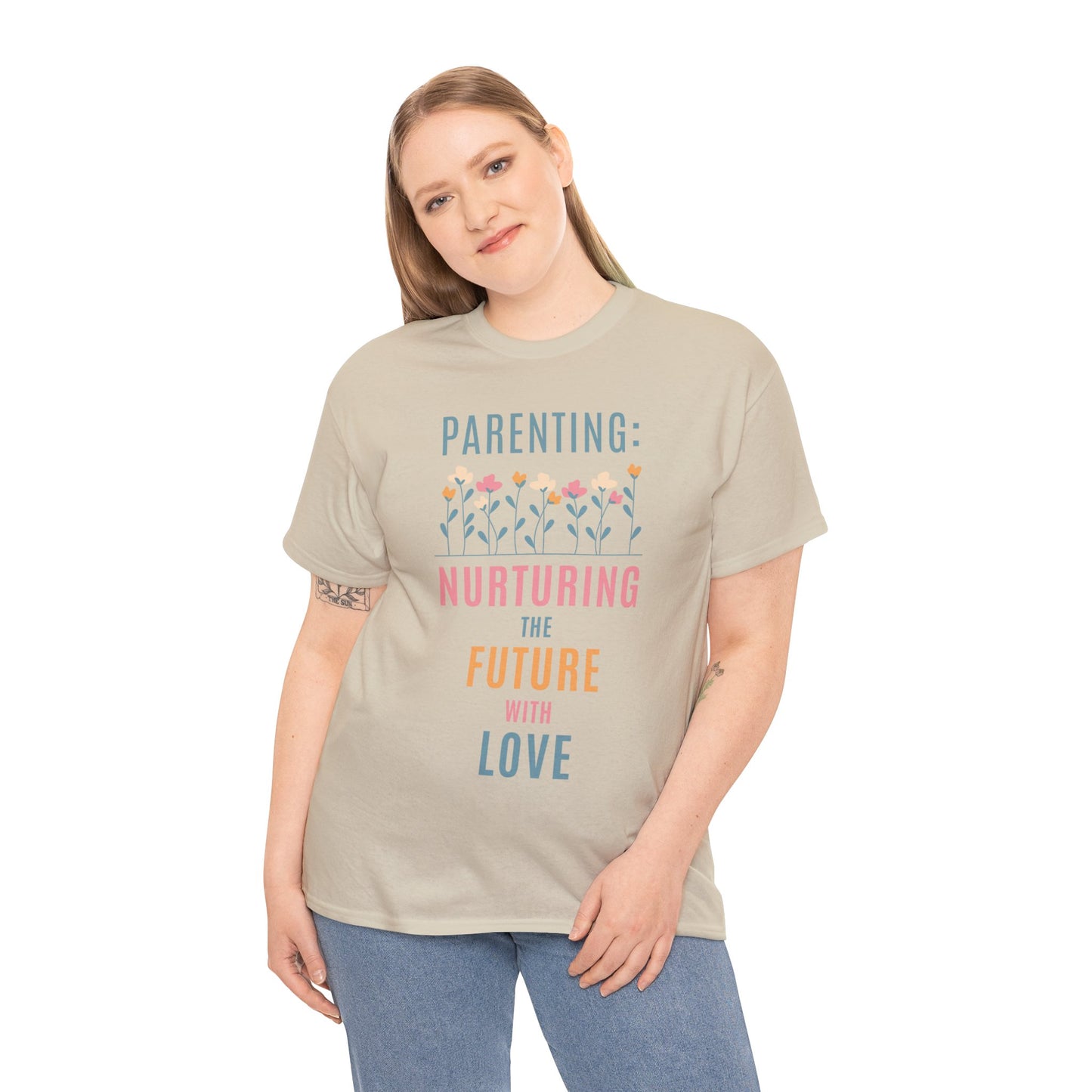 Unisex T-Shirt - "Parenting: Nurturing the Future with Love"