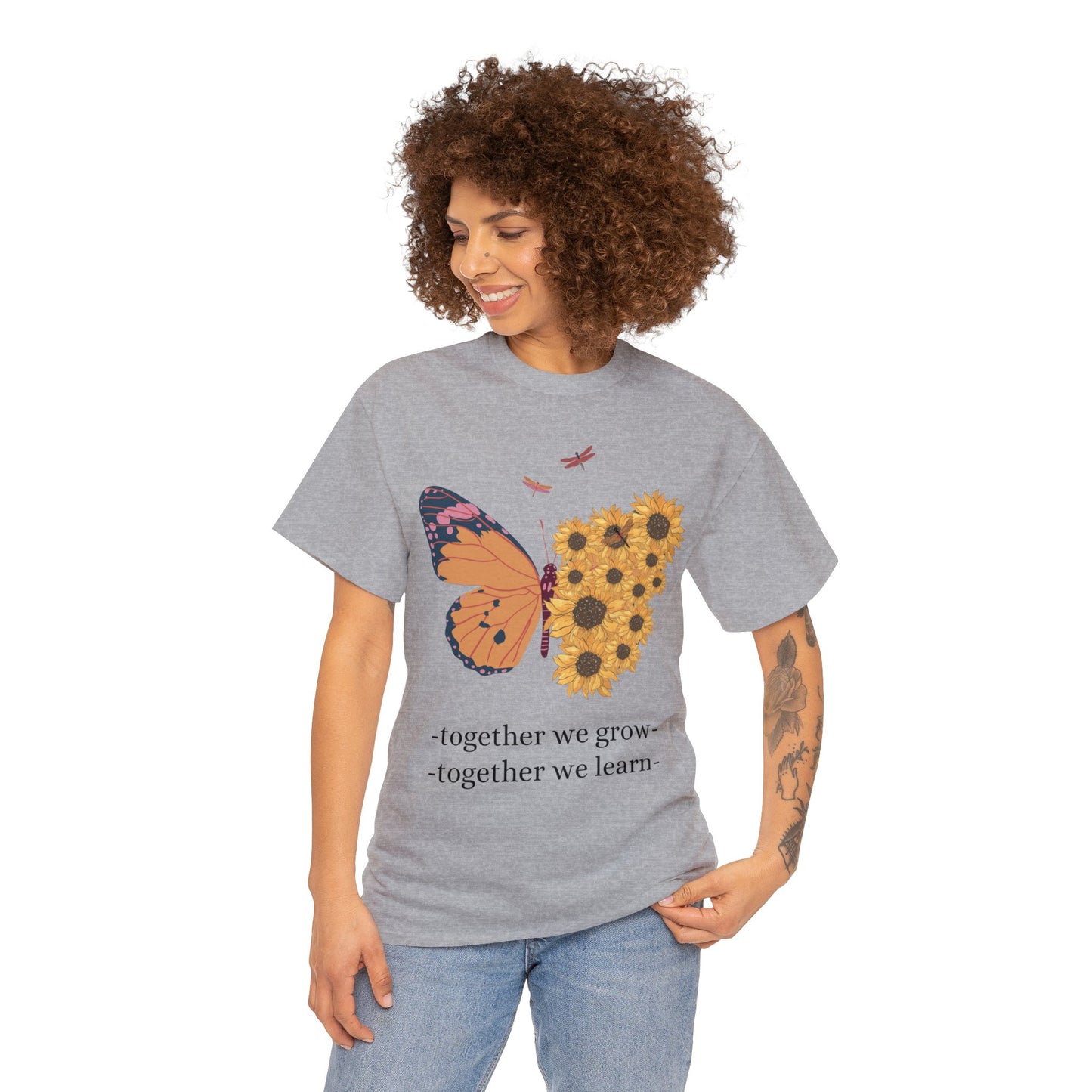 Unisex T-Shirt - Together We Grow, Together We Learn