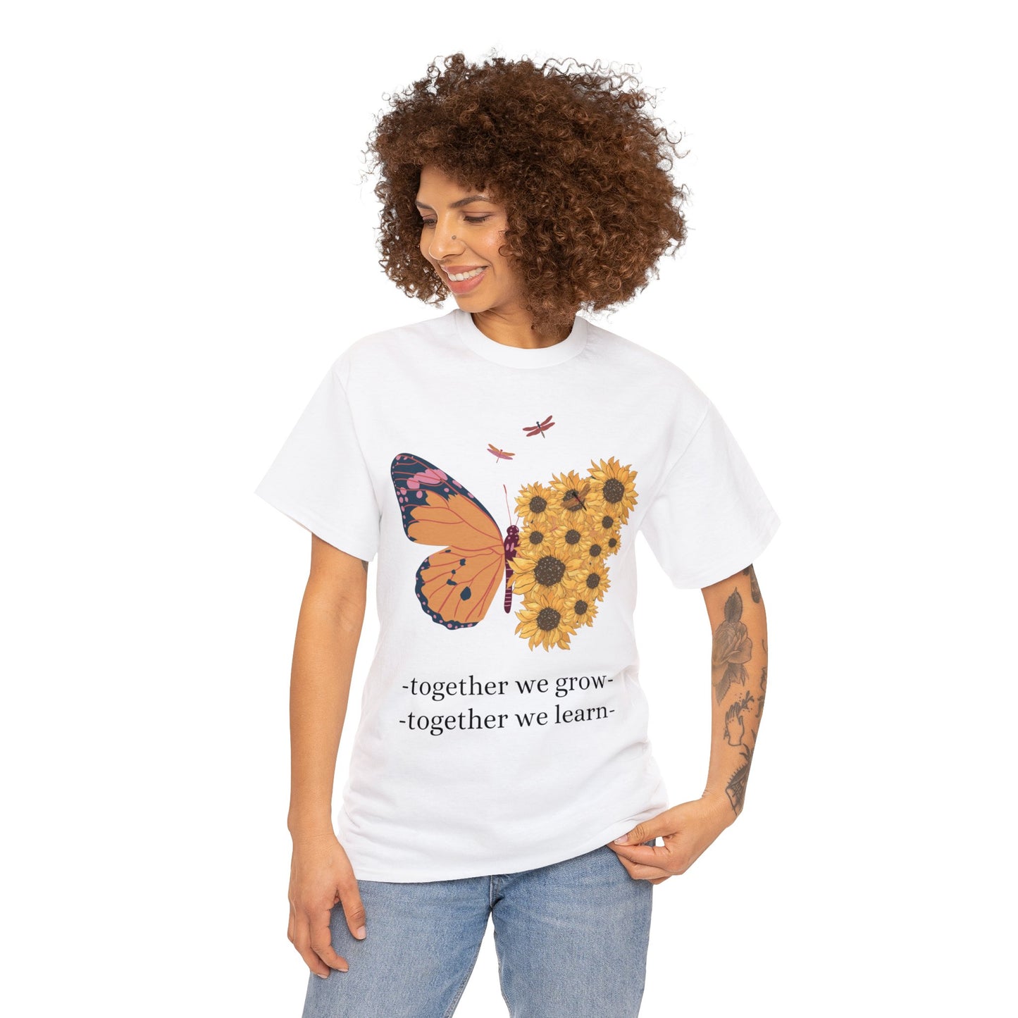 Unisex T-Shirt - Together We Grow, Together We Learn