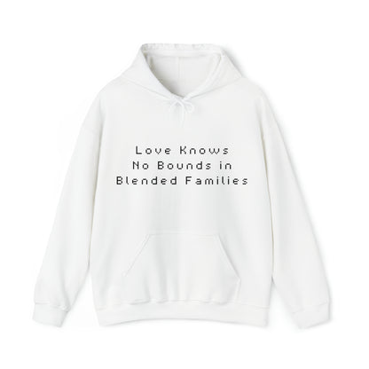 Unisex Hooded Sweatshirt - Love Knows No Bounds in Blended Families