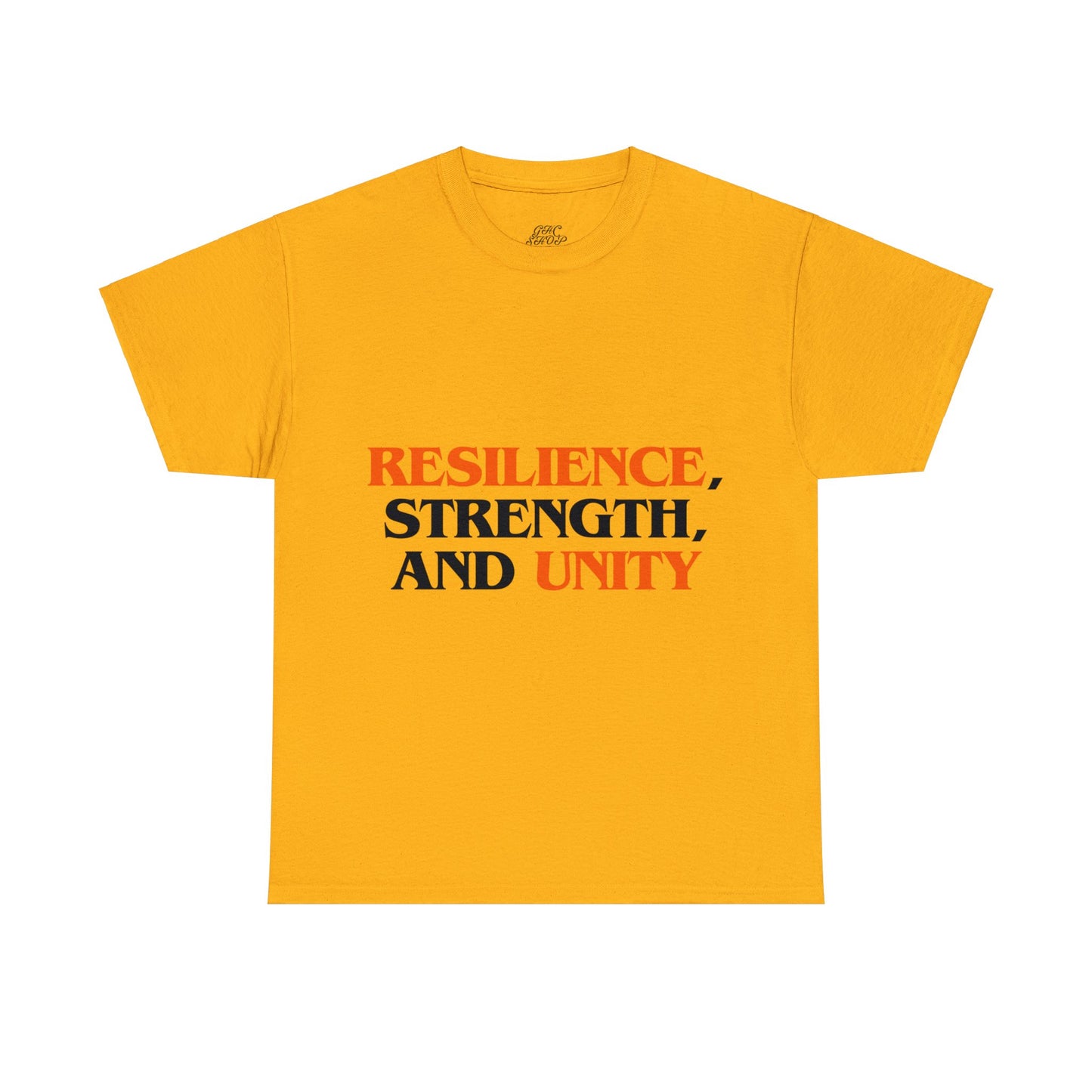 Unisex T-Shirt - Resilience, Strength, and Unity