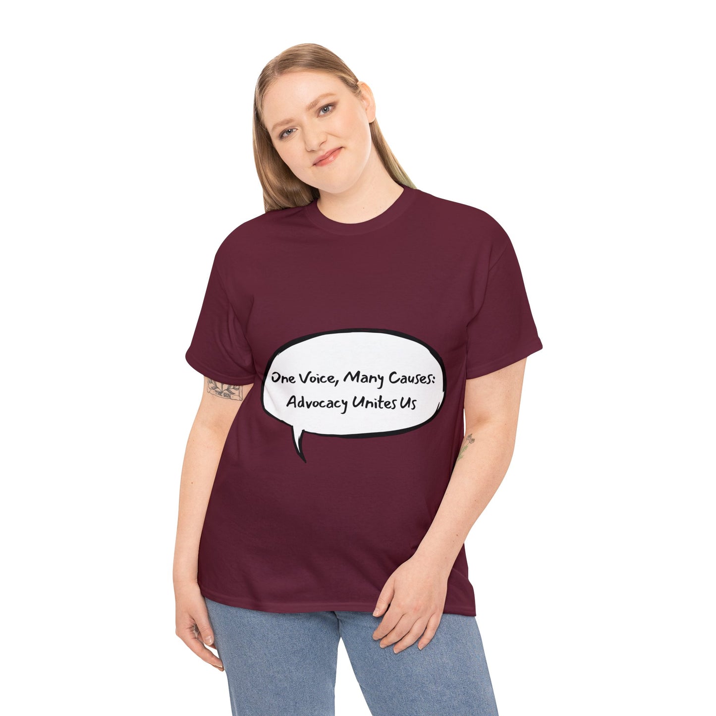 Unisex T-Shirt - One Voice, Many Causes: Advocacy Unites Us