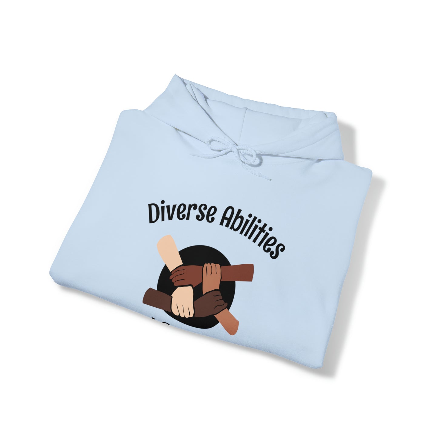 Unisex Hooded Sweatshirt - Diverse Abilities, Equal Opportunities