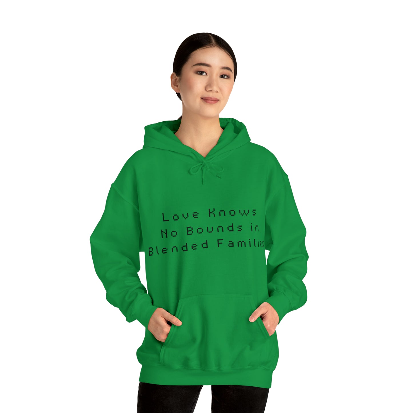 Unisex Hooded Sweatshirt - Love Knows No Bounds in Blended Families