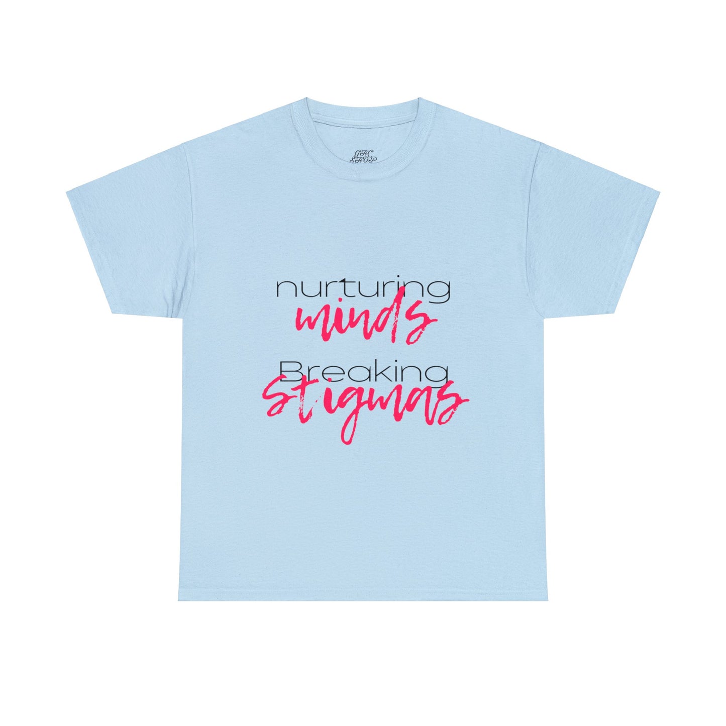 Unisex Heavy Cotton Tee - Nurturing Minds, Breaking Stigmas