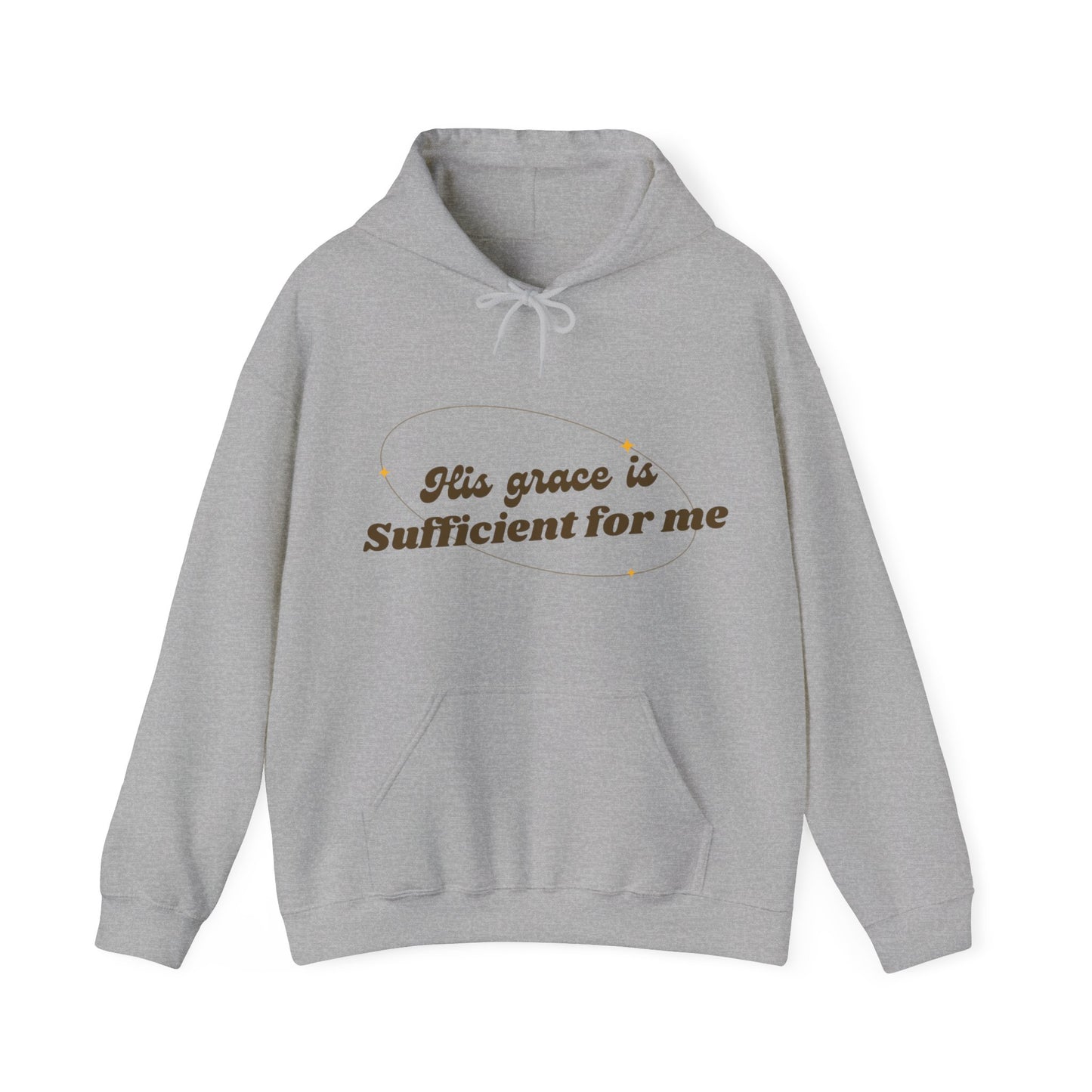 Unisex Hooded Sweatshirt - His grace is sufficient for me