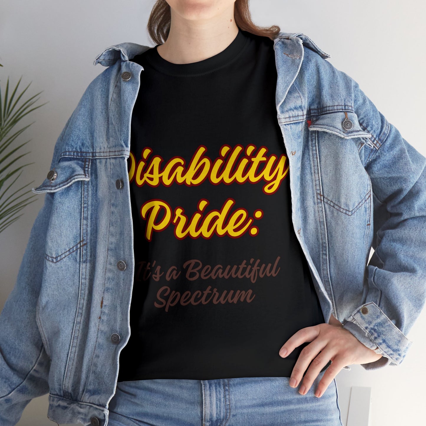 Unisex T-Shirt - Disability Pride: It's a Beautiful Spectrum